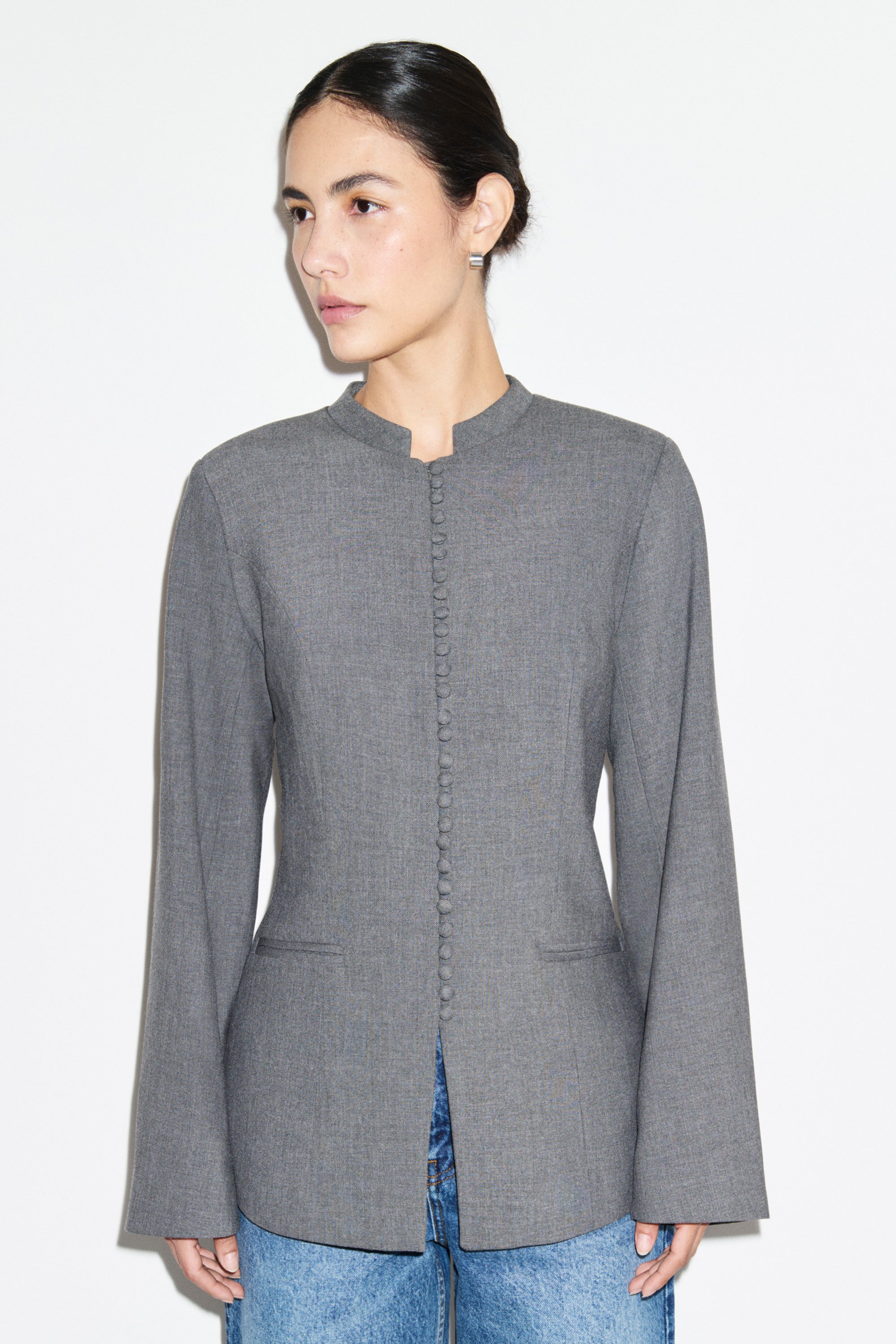 Daphne High Neck Blazer