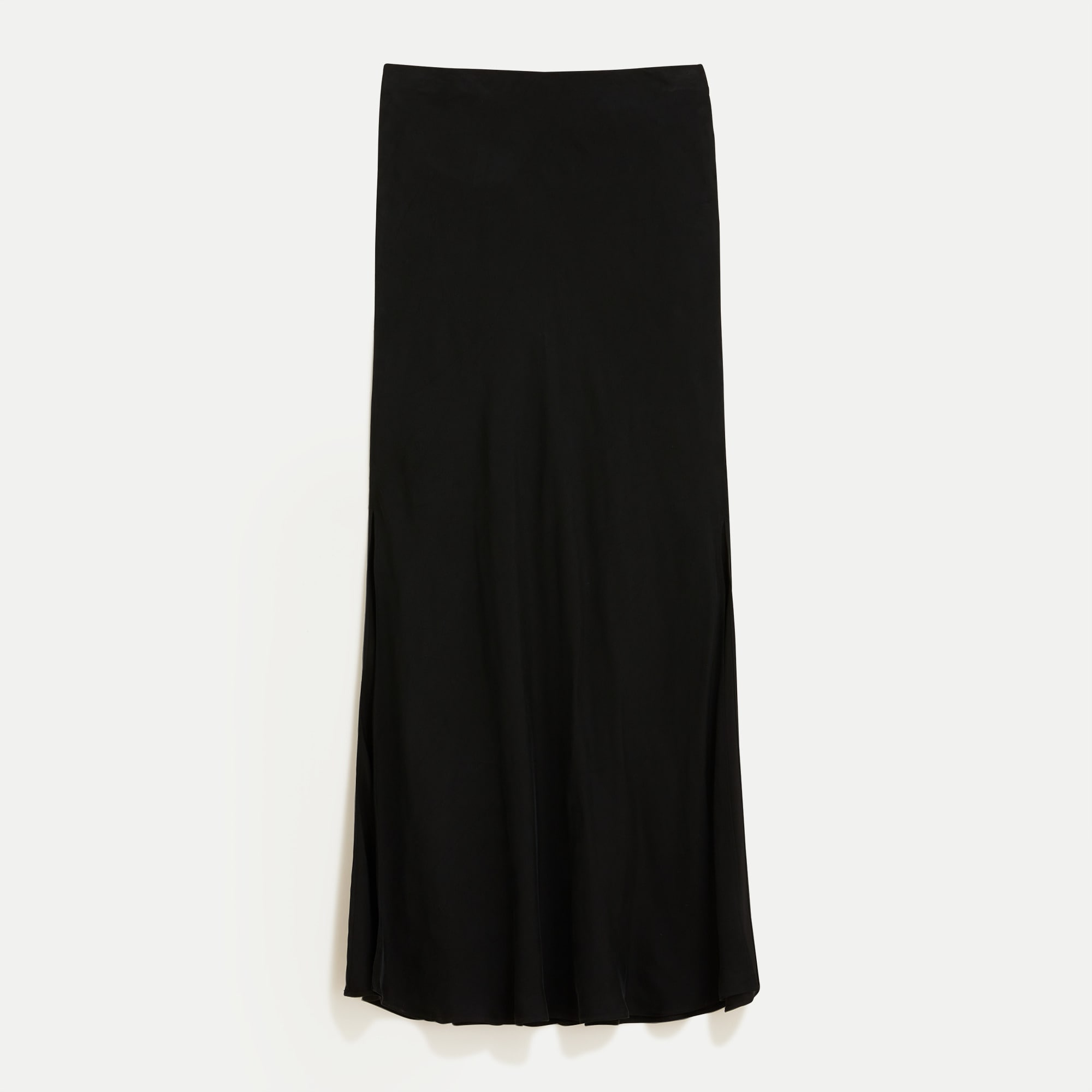 Gwyneth Column Slip Skirt in Cupro Blend