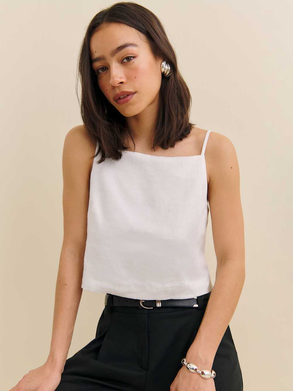 Kerri Linen Top