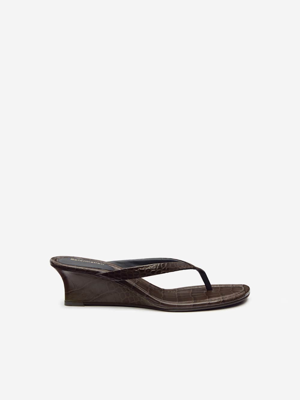 Amelia Thong Wedge Sandal