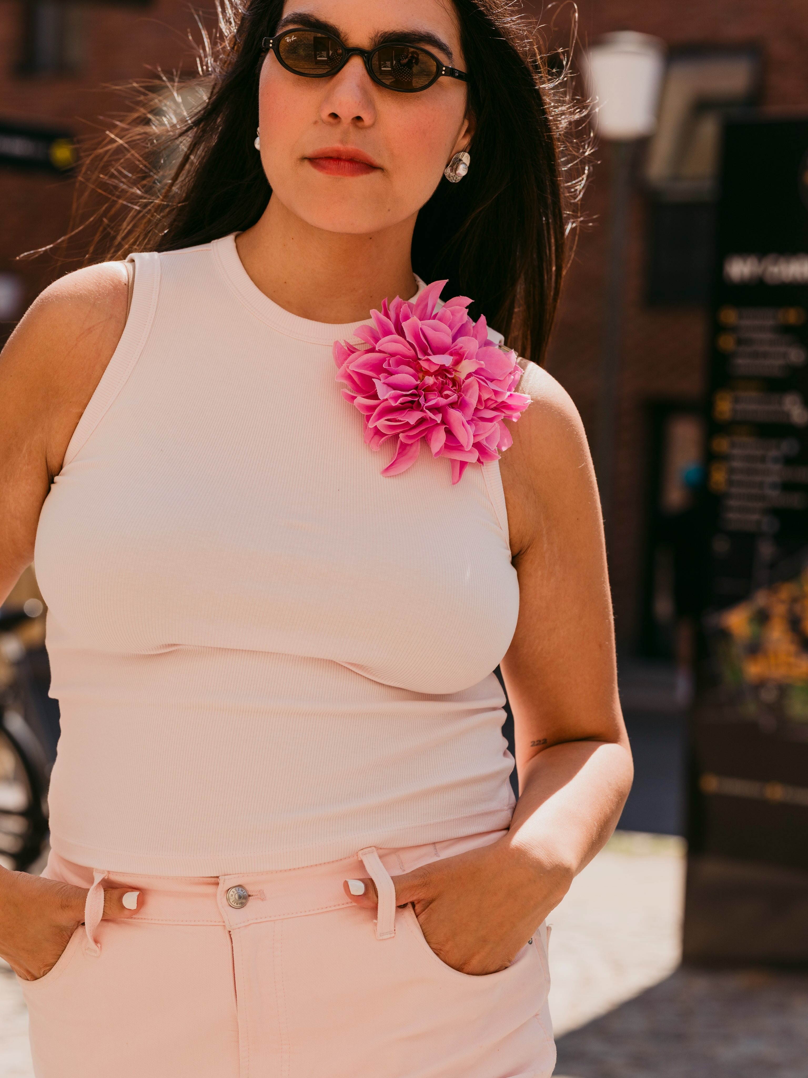 Attendee at CIFF 67 during Copenhagen Fashion Week.