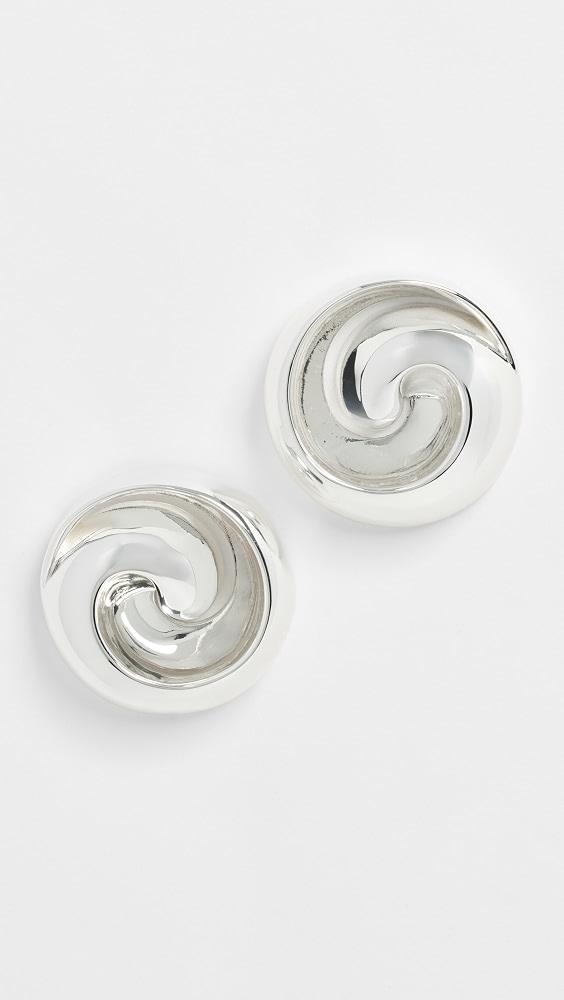 Renzo Earrings - High Polish Silver