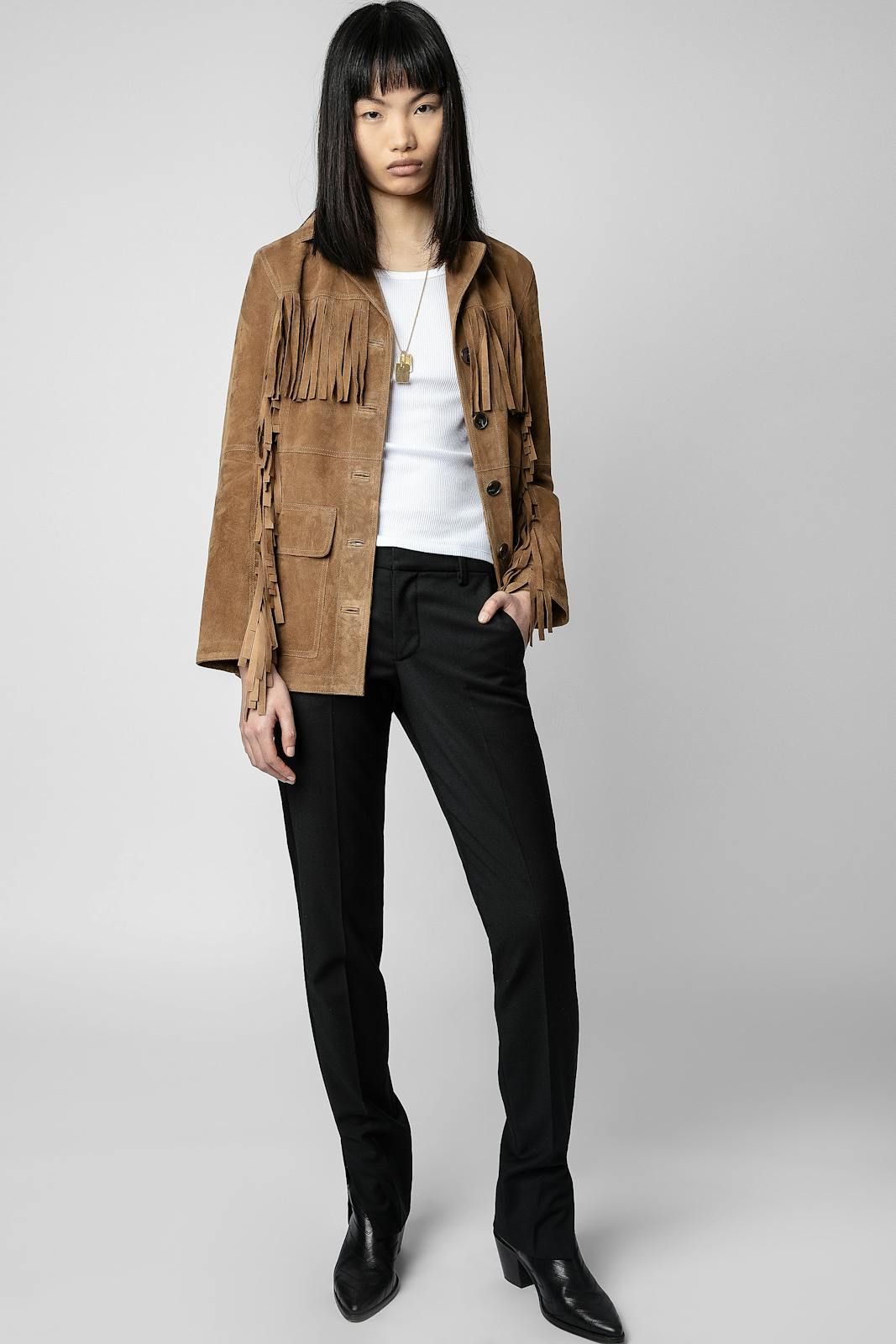 Jacket Lala Suede - Xxs