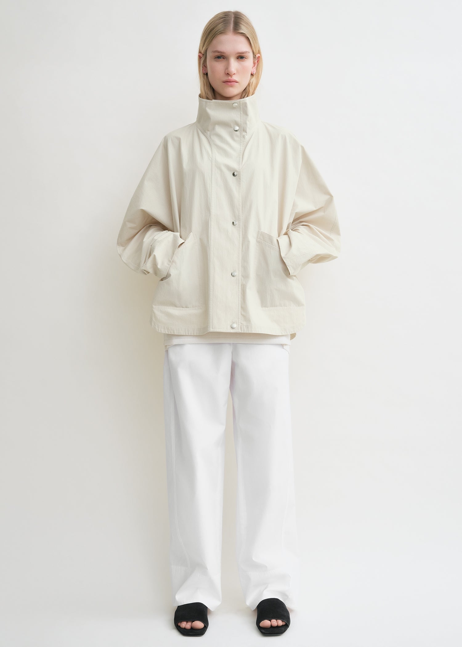 Summer Parachute Jacket Oyster - 30