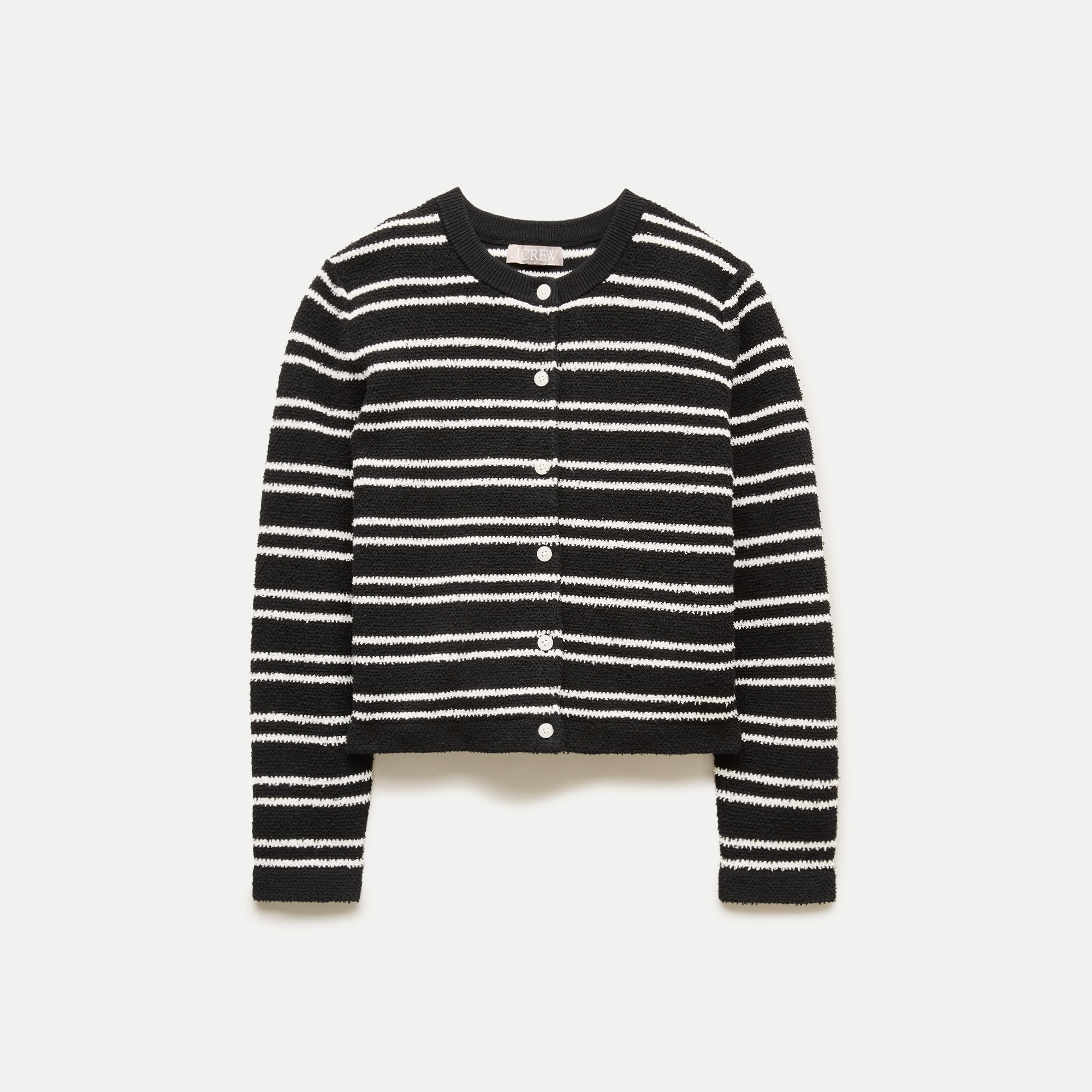 Lady Jacket in Striped Boucl&eacute;