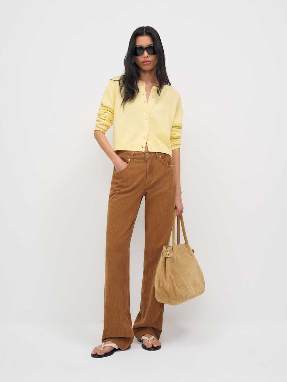 Clara Cotton Crew Cardigan