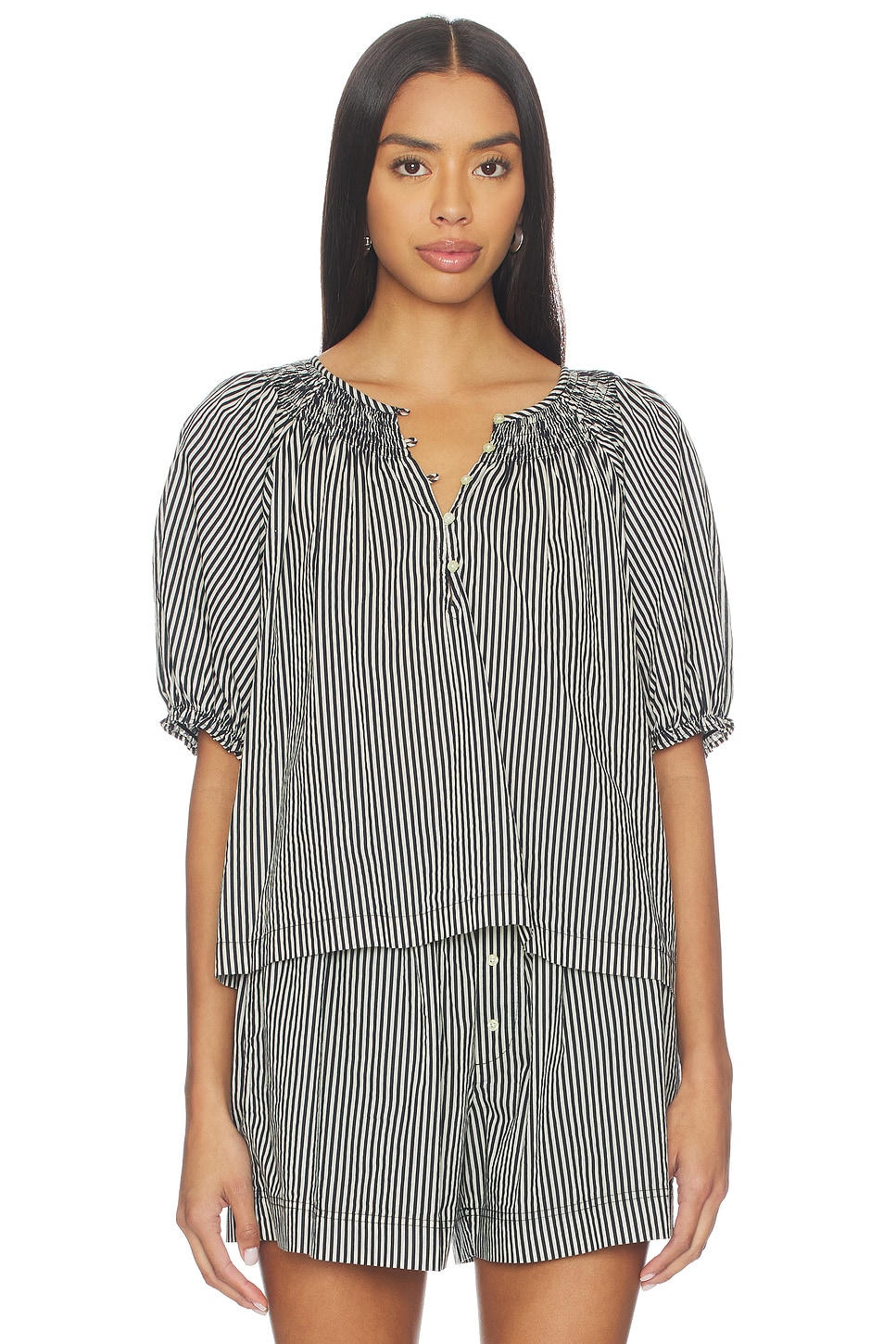 The Smocked Sleep Top