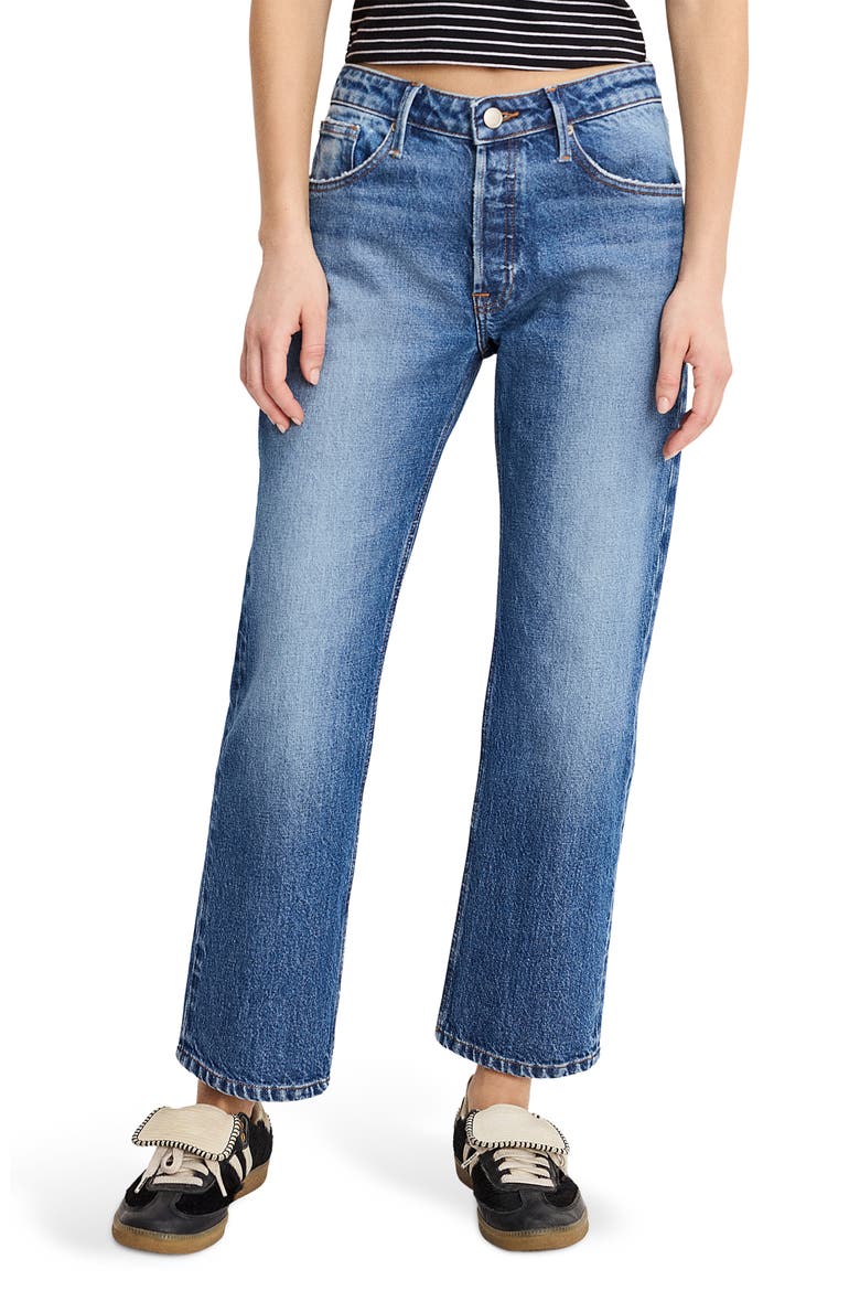 Vintage Straight Ankle Jeans