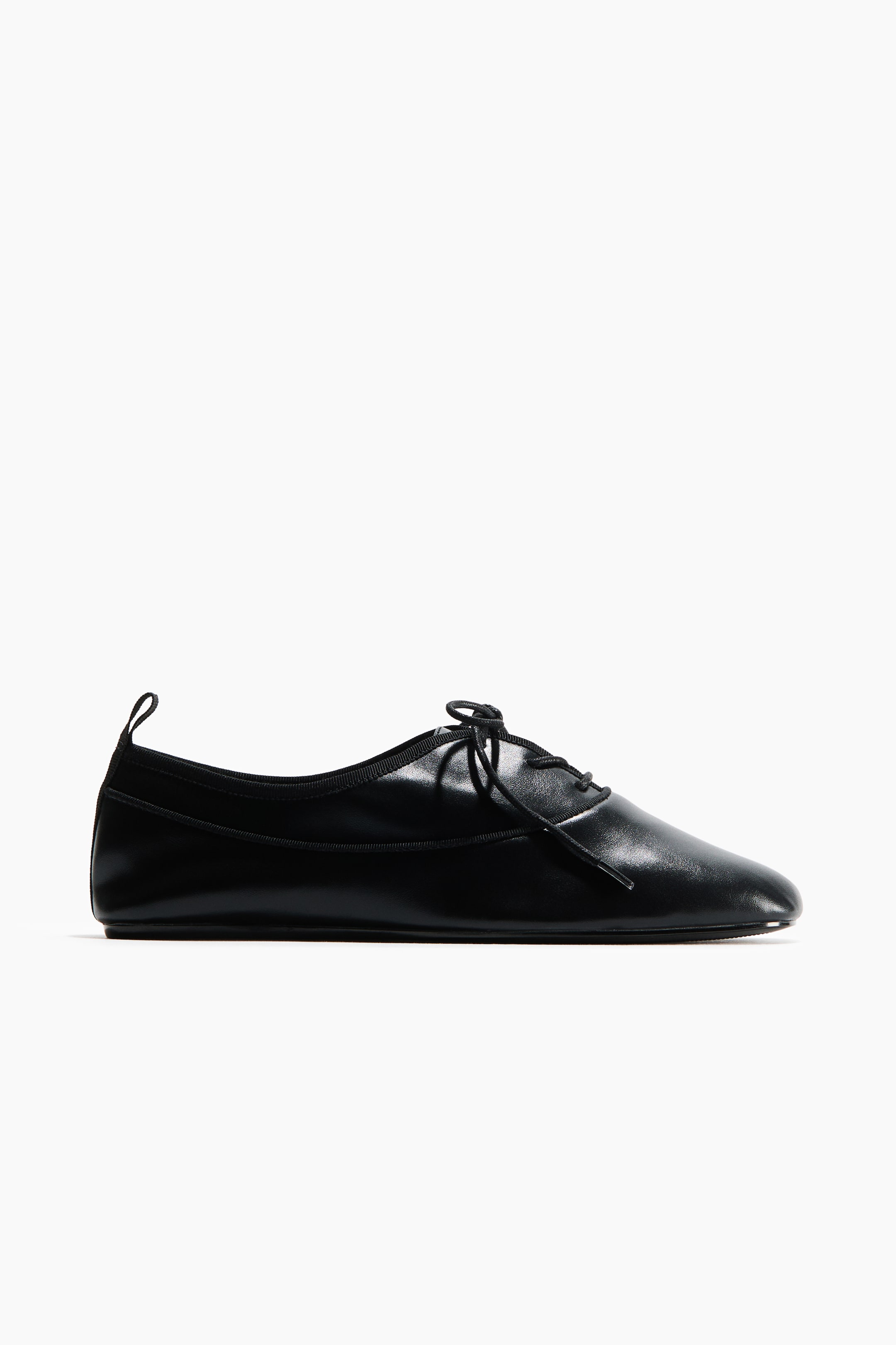 Lace-Up Ballet Flats