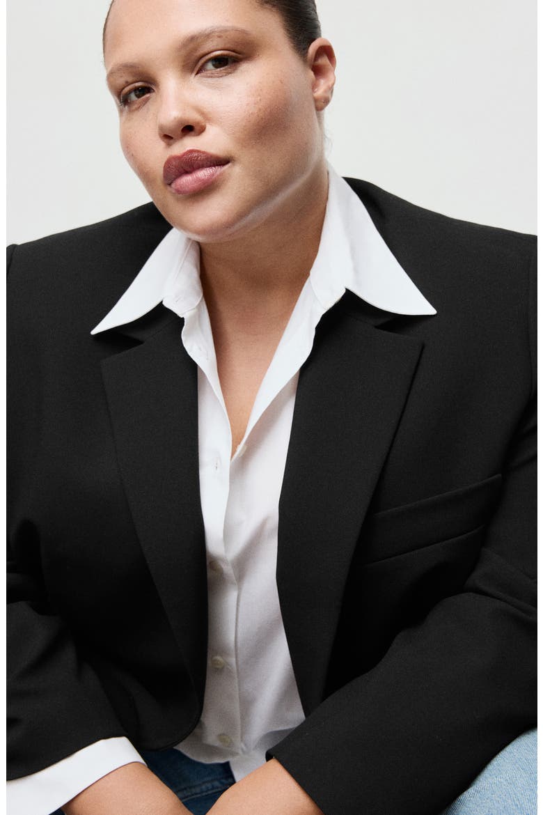 Straight Suit Jacket