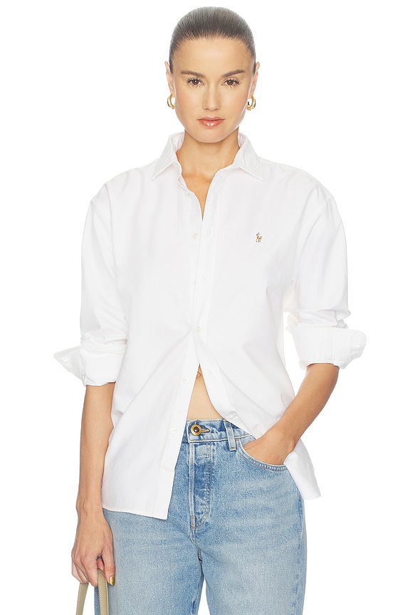 Long Sleeve Button Front Shirt