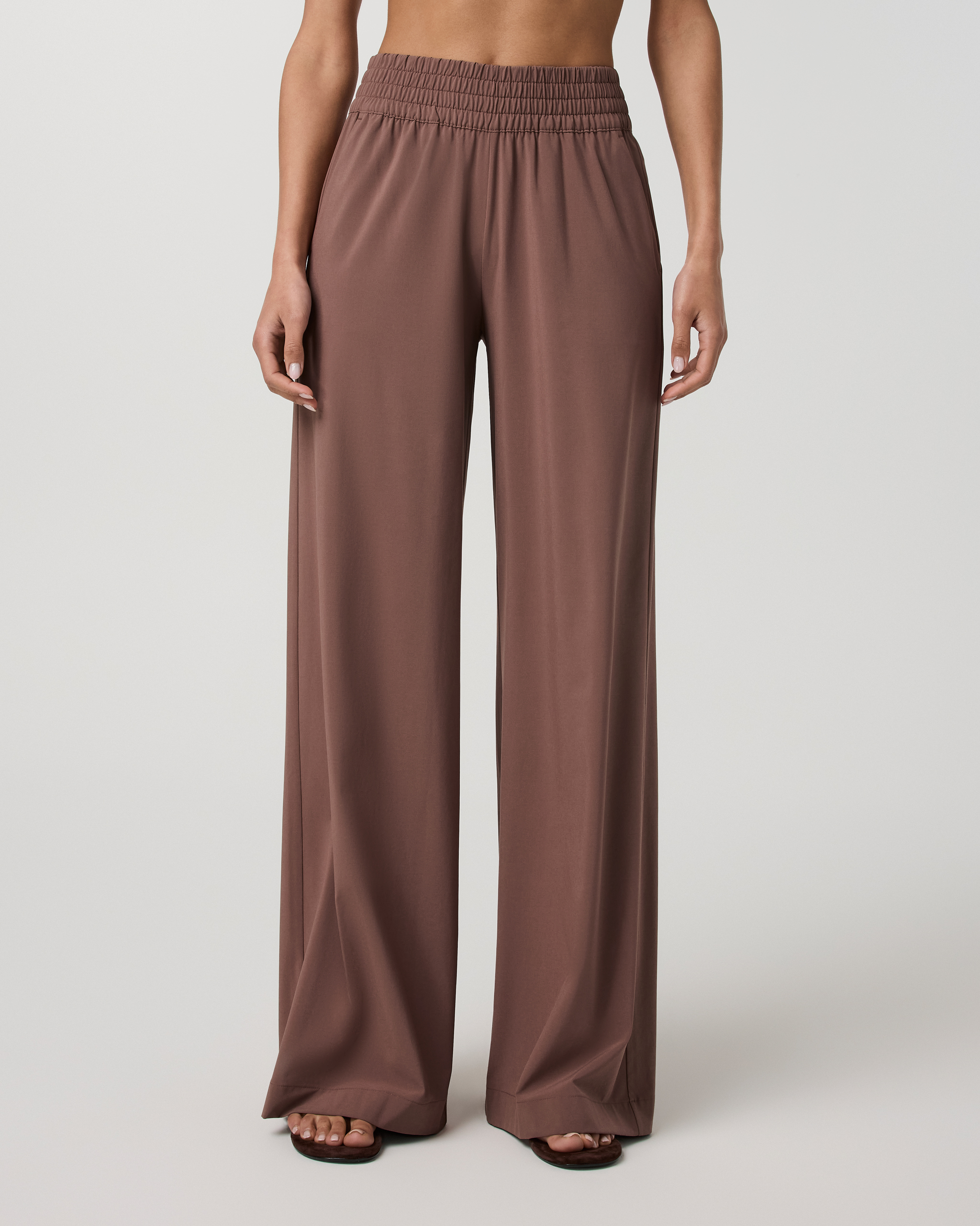 Villa Wideleg Pant - Sable - Xxs