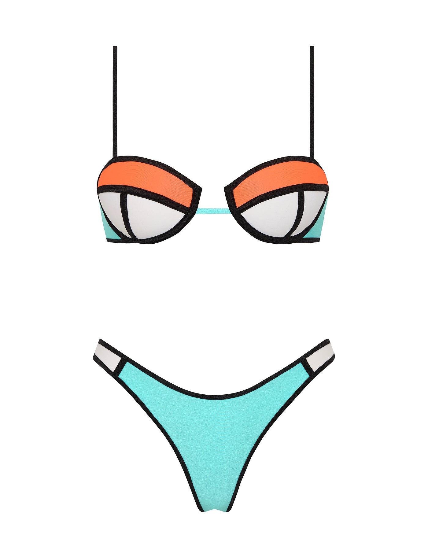 Poppy - Tutti Frutti Neoprene Balconette Bikini Set | Triangl