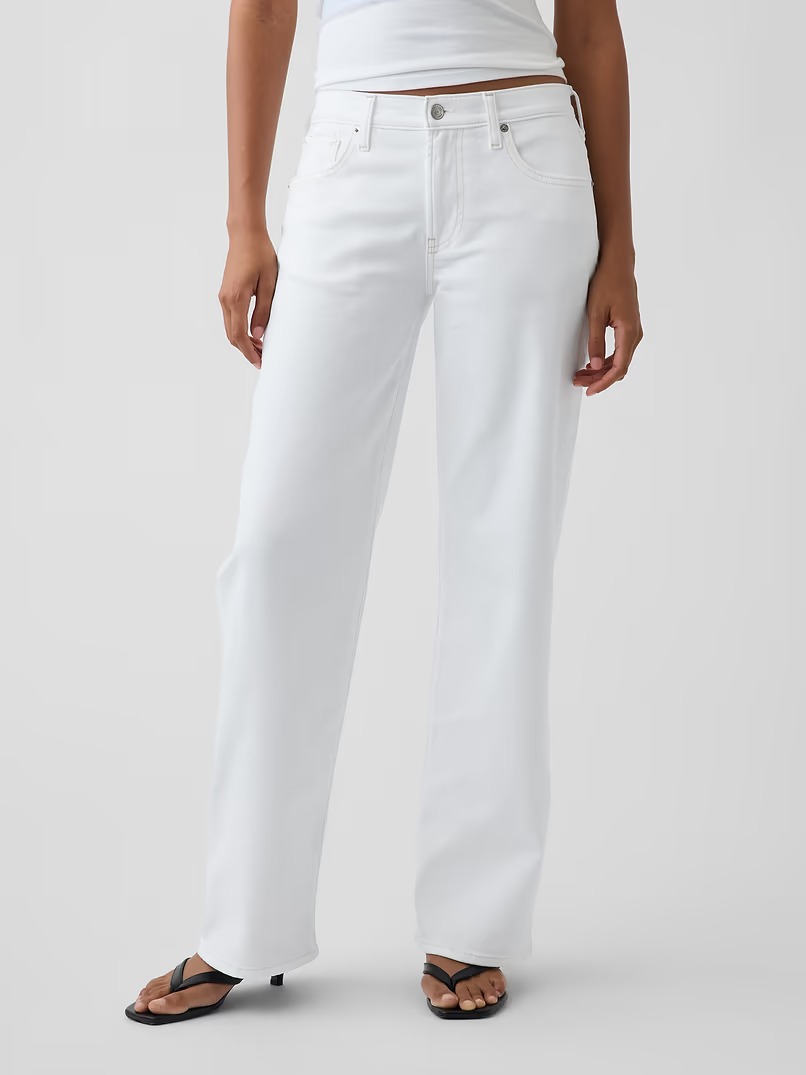 Gap, Low Rise Baggy Flare Jeans