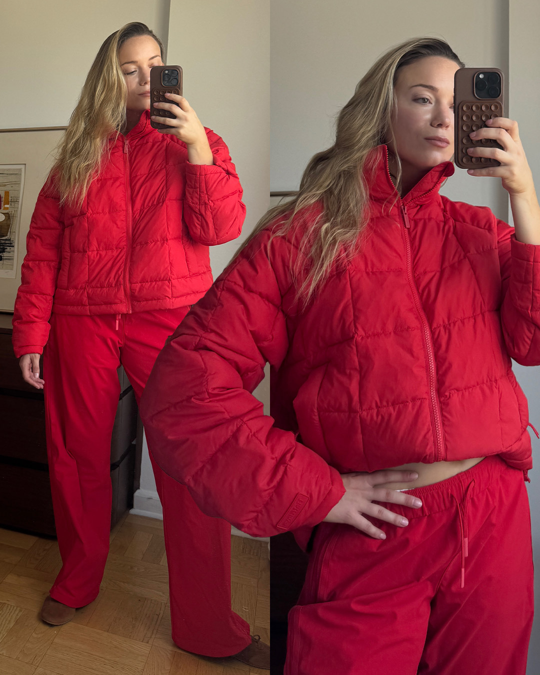 halfdays activewear try on