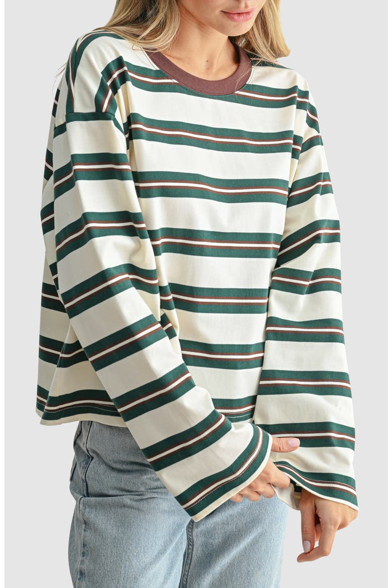 Striped Long Sleeve T-Shirt