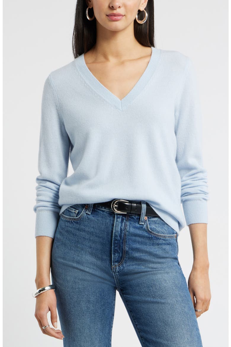 V-Neck Cashmere Sweater