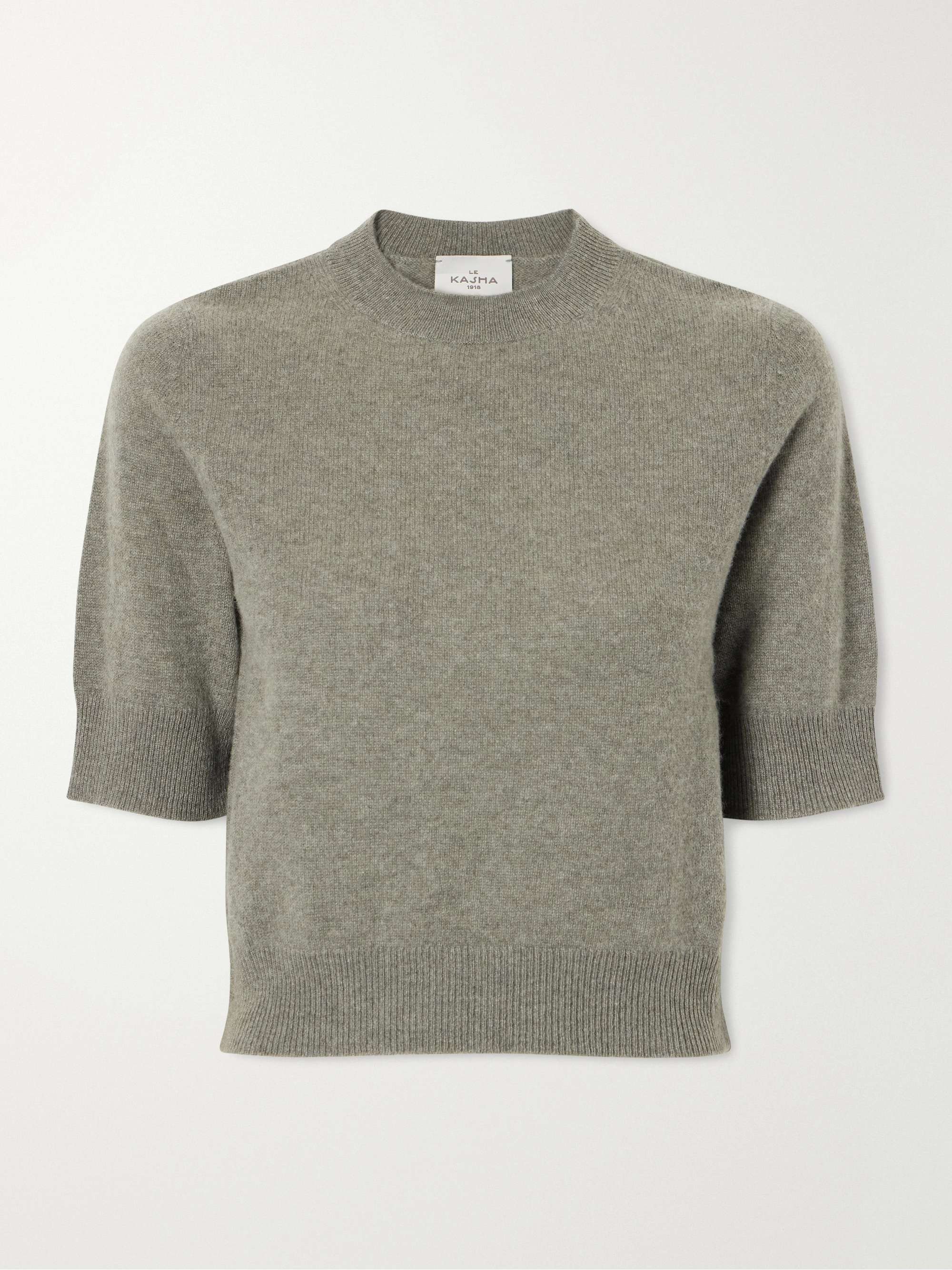 Chypre Cropped Cashmere Sweater