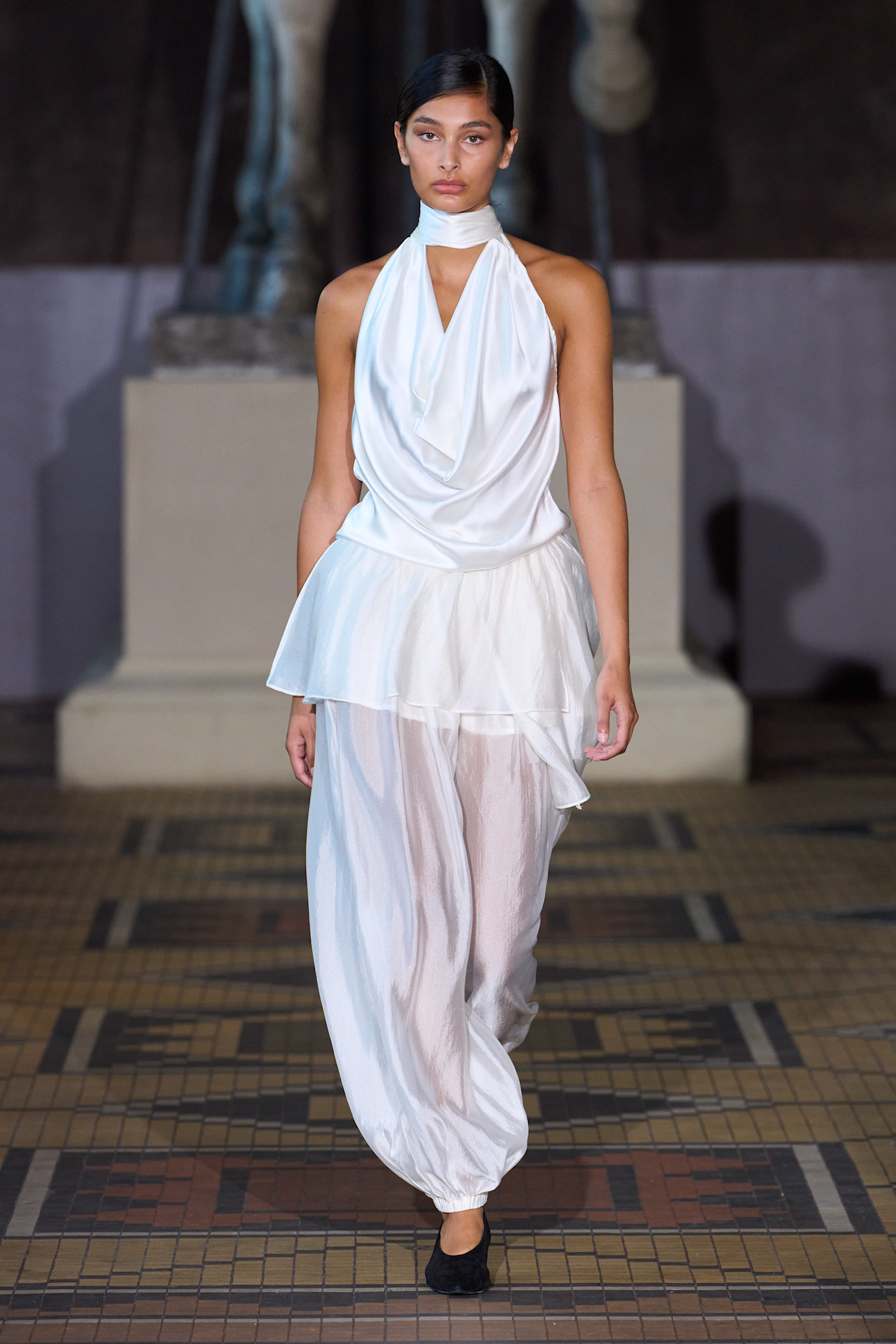 Photo of runway models at Copenhagen Fashion Week Spring Summer 2027.
