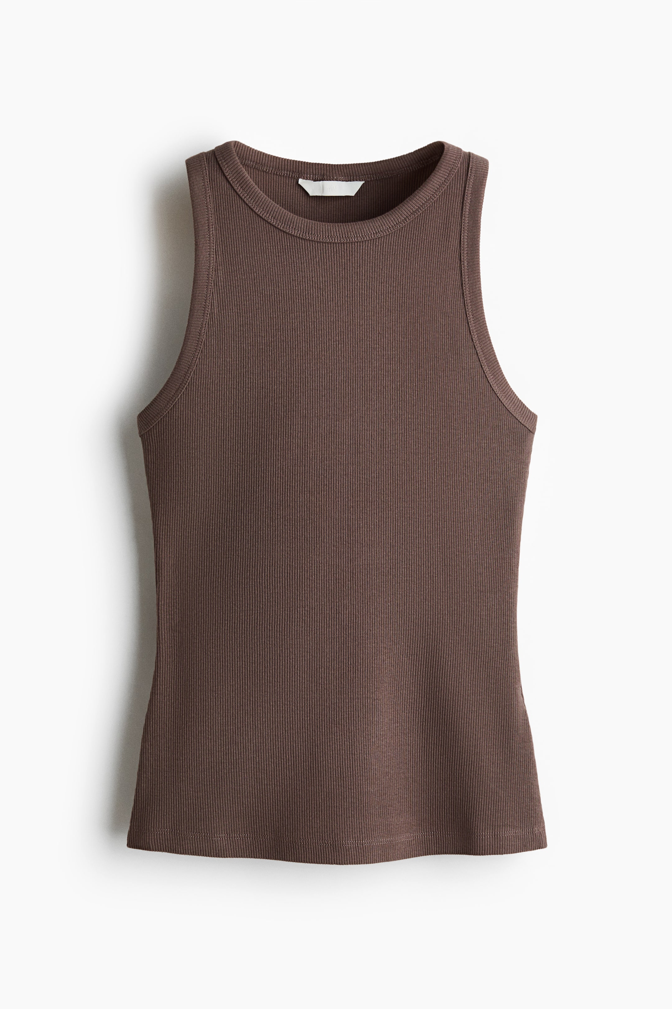 Ribbed Cotton Vest Top