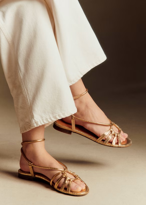 S&eacute;zane, Gloria Low Sandals