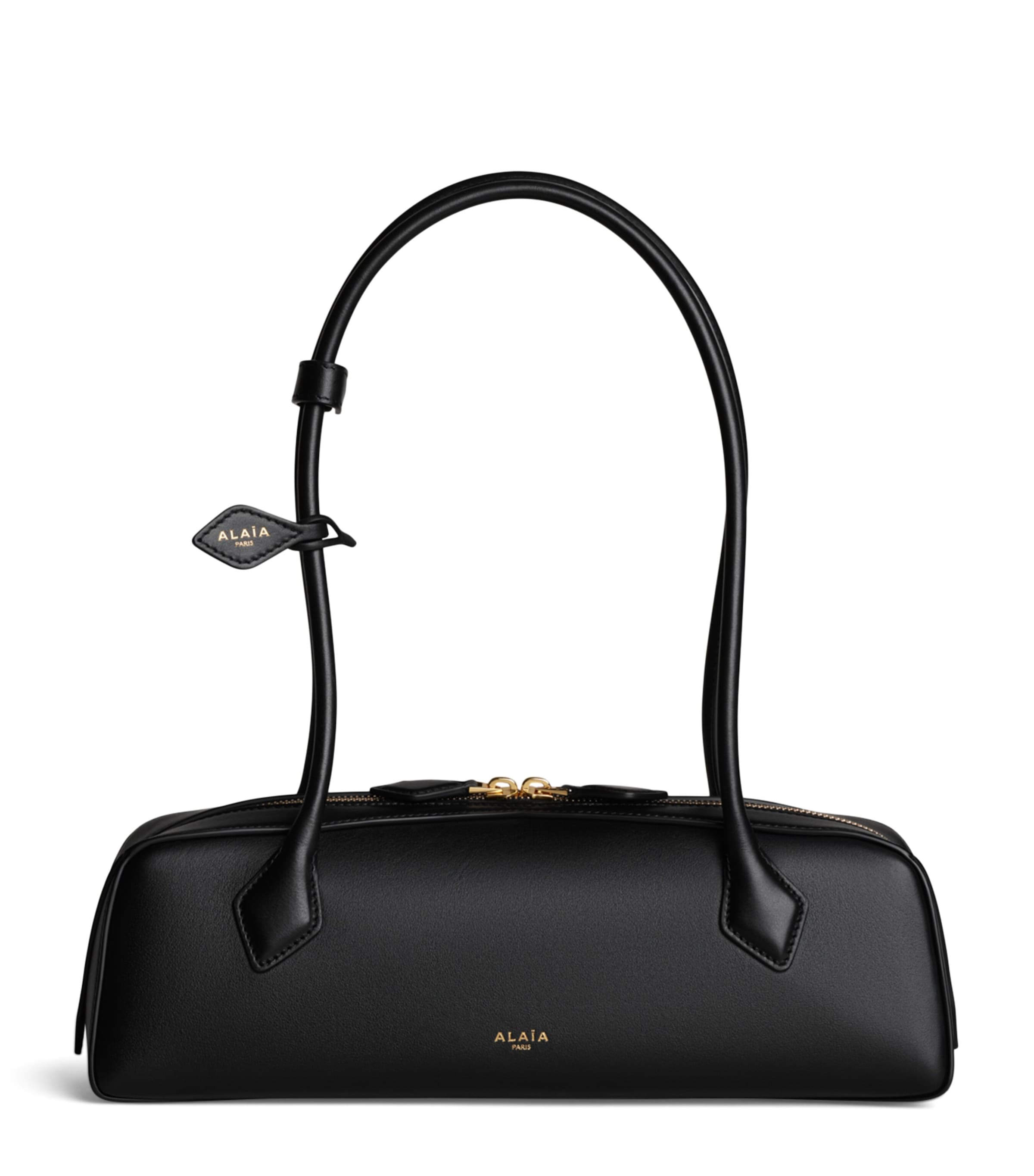 Ala&iuml;a Medium Leather Le Teckel Shoulder Bag