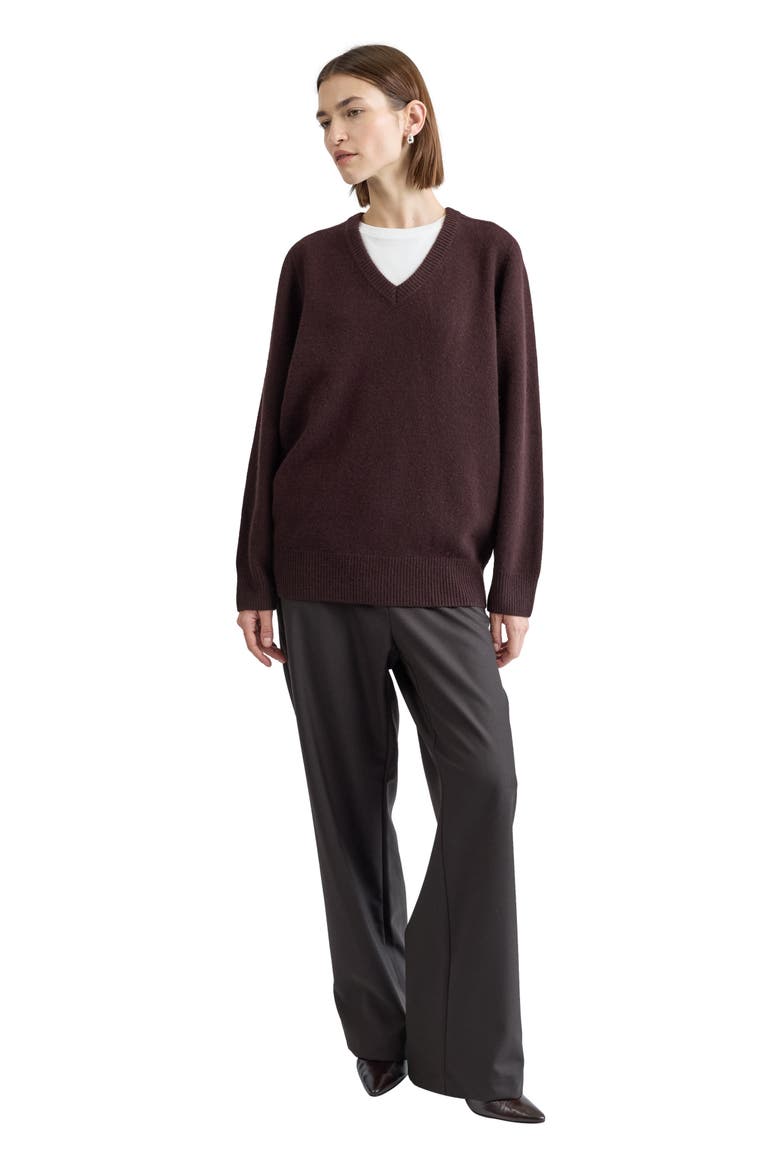 Wool V Neck Sweater