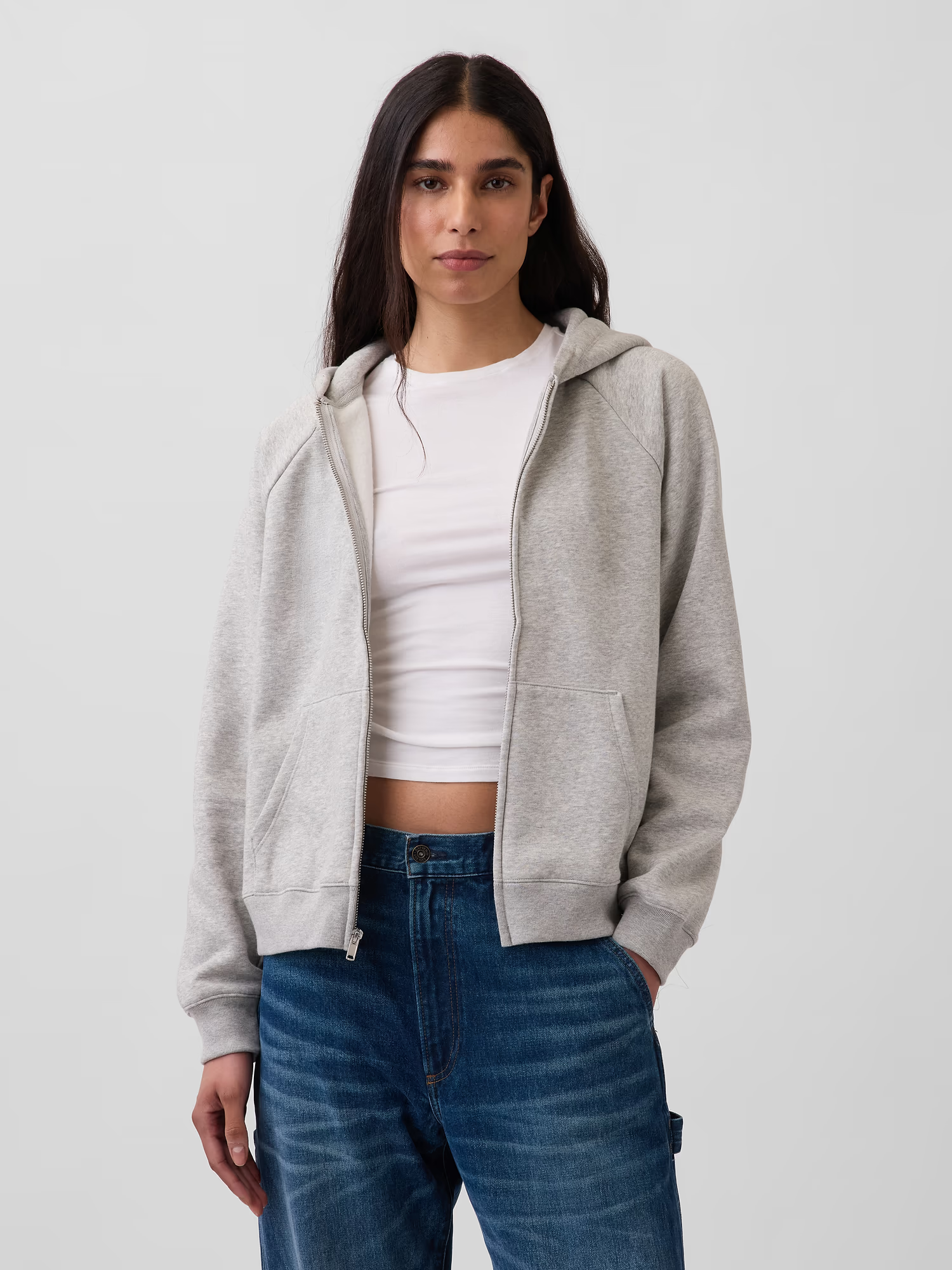 Gap, Vintagesoft Zip Hoodie