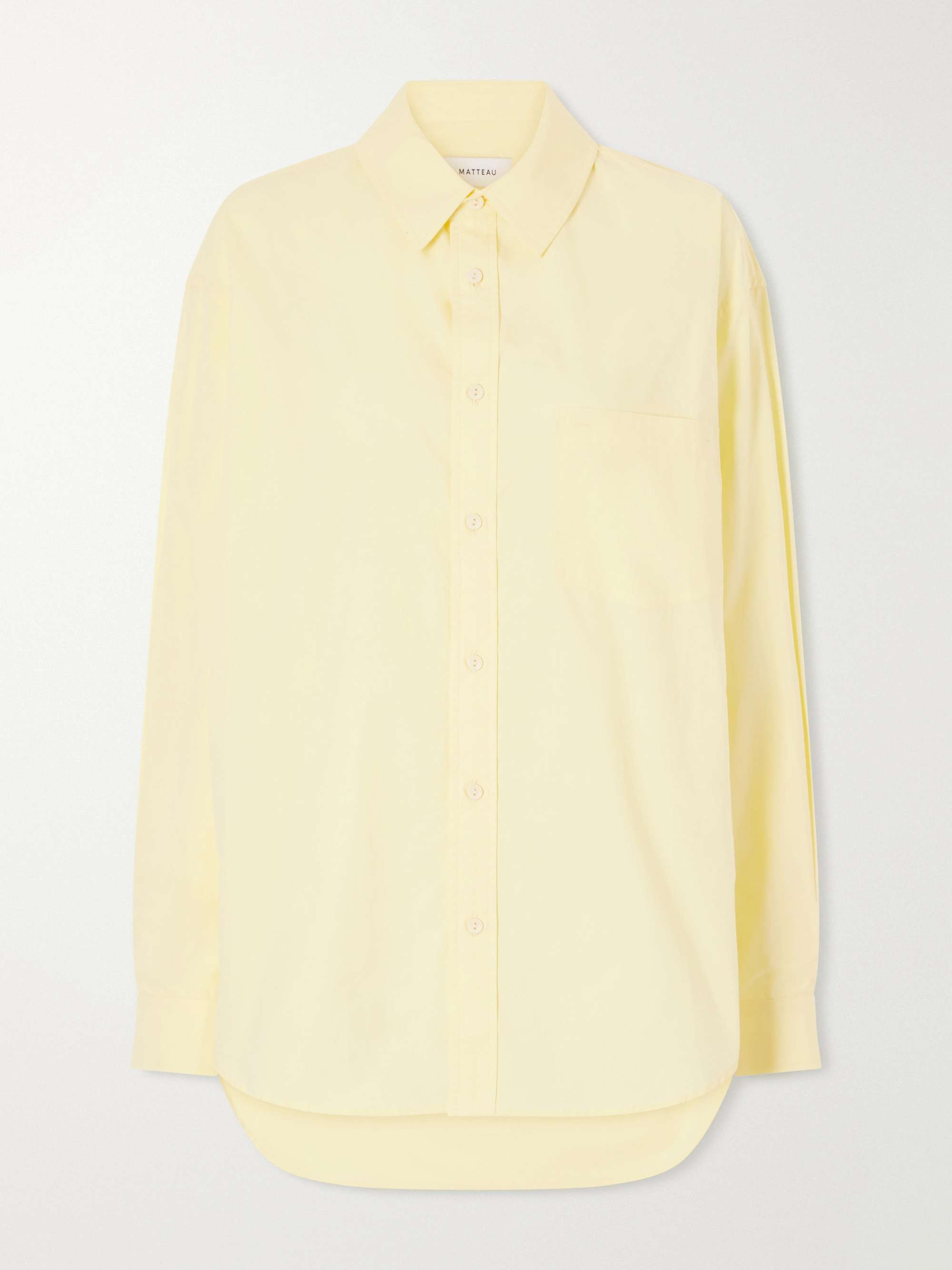 Organic Cotton-Poplin Shirt