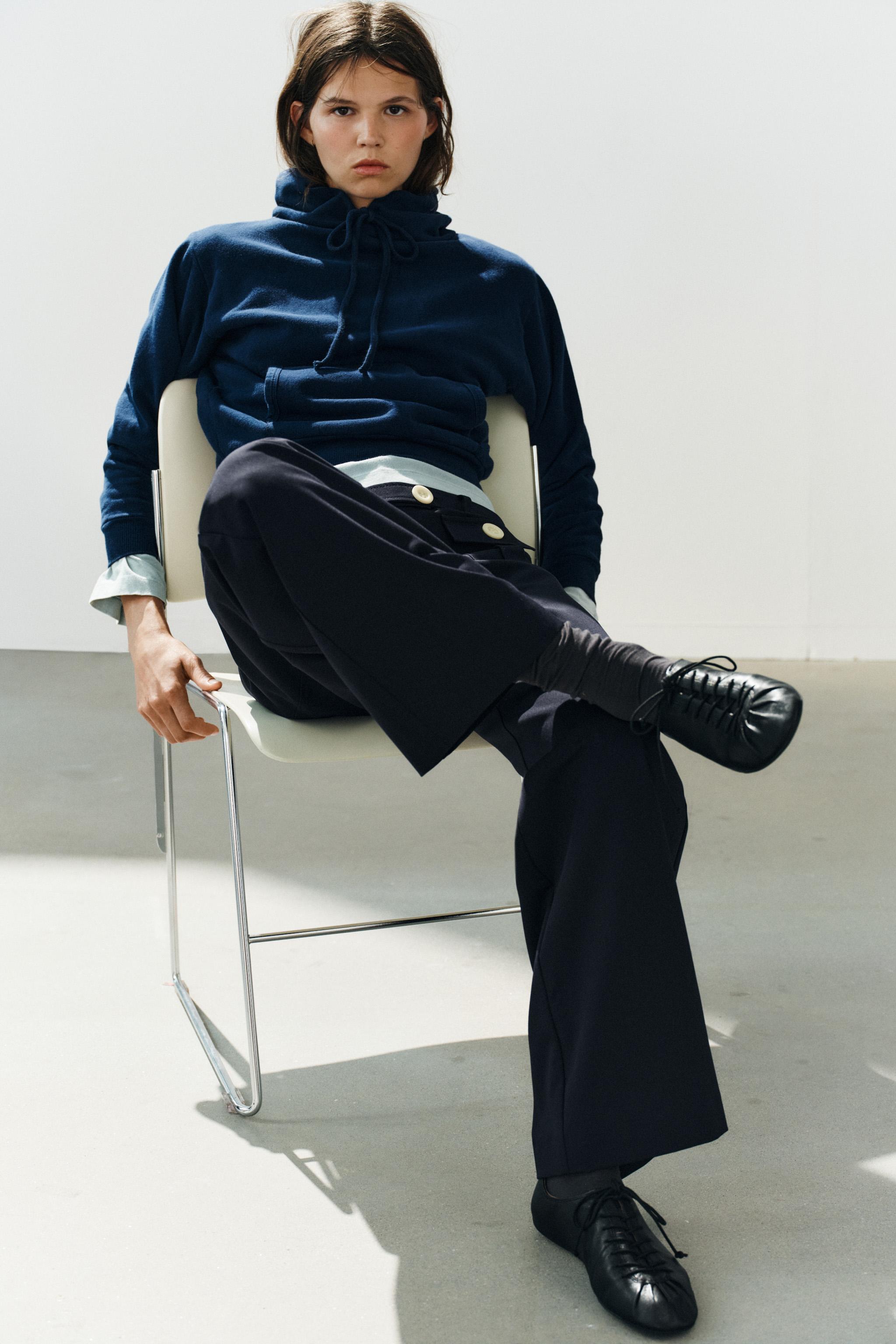 Leather Derby Shoes - Black - 2