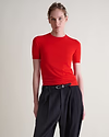 Rise & Fall, Women's Superfine Merino Wool Knitted T-Shirt