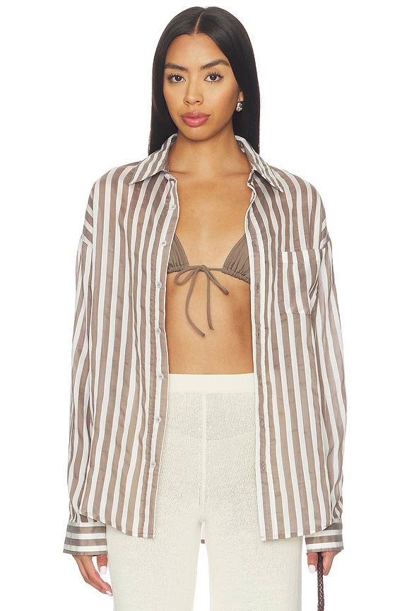 Minnie Button Down Top