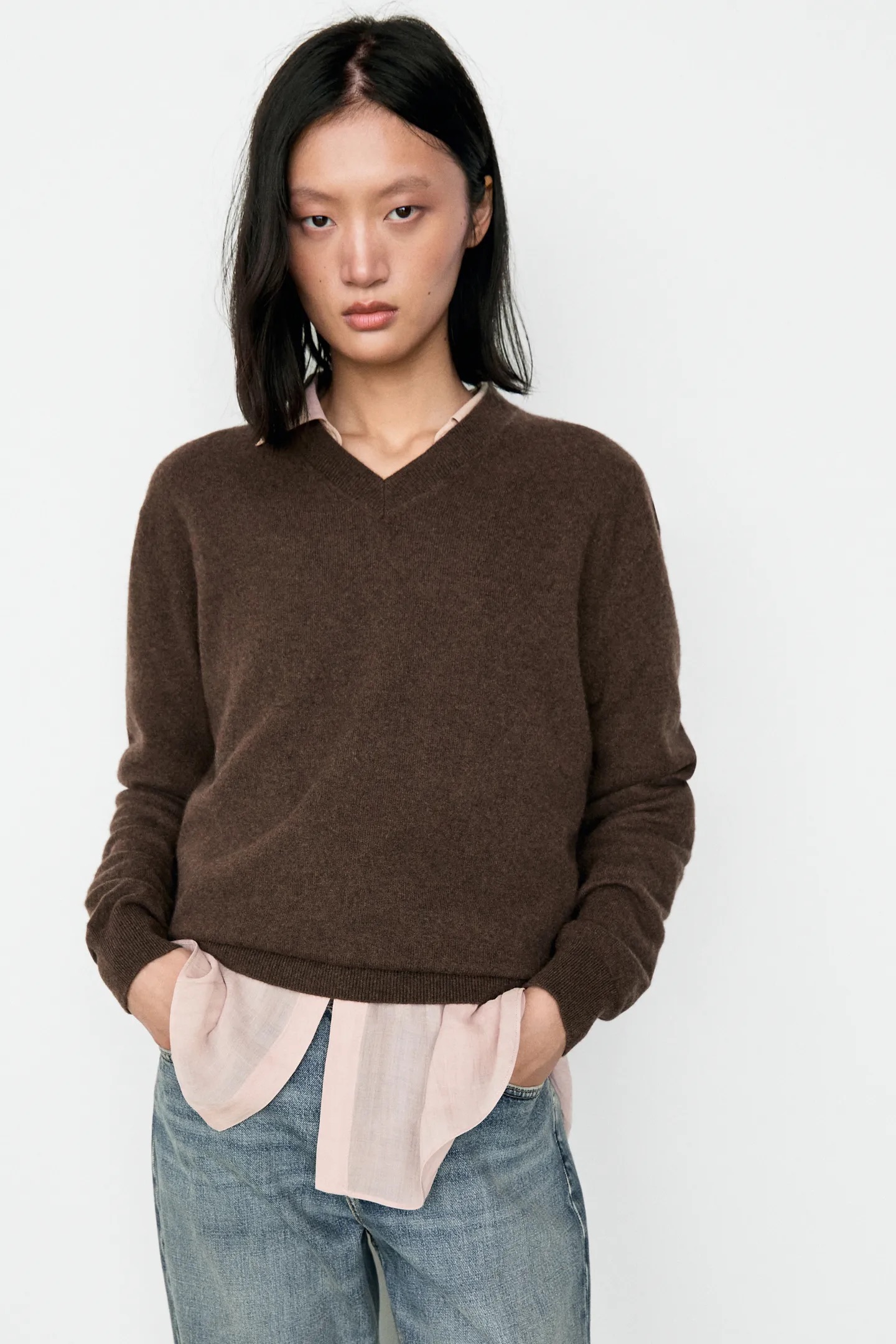 Massimo Dutti, 100% Cashmere Knit Sweater
