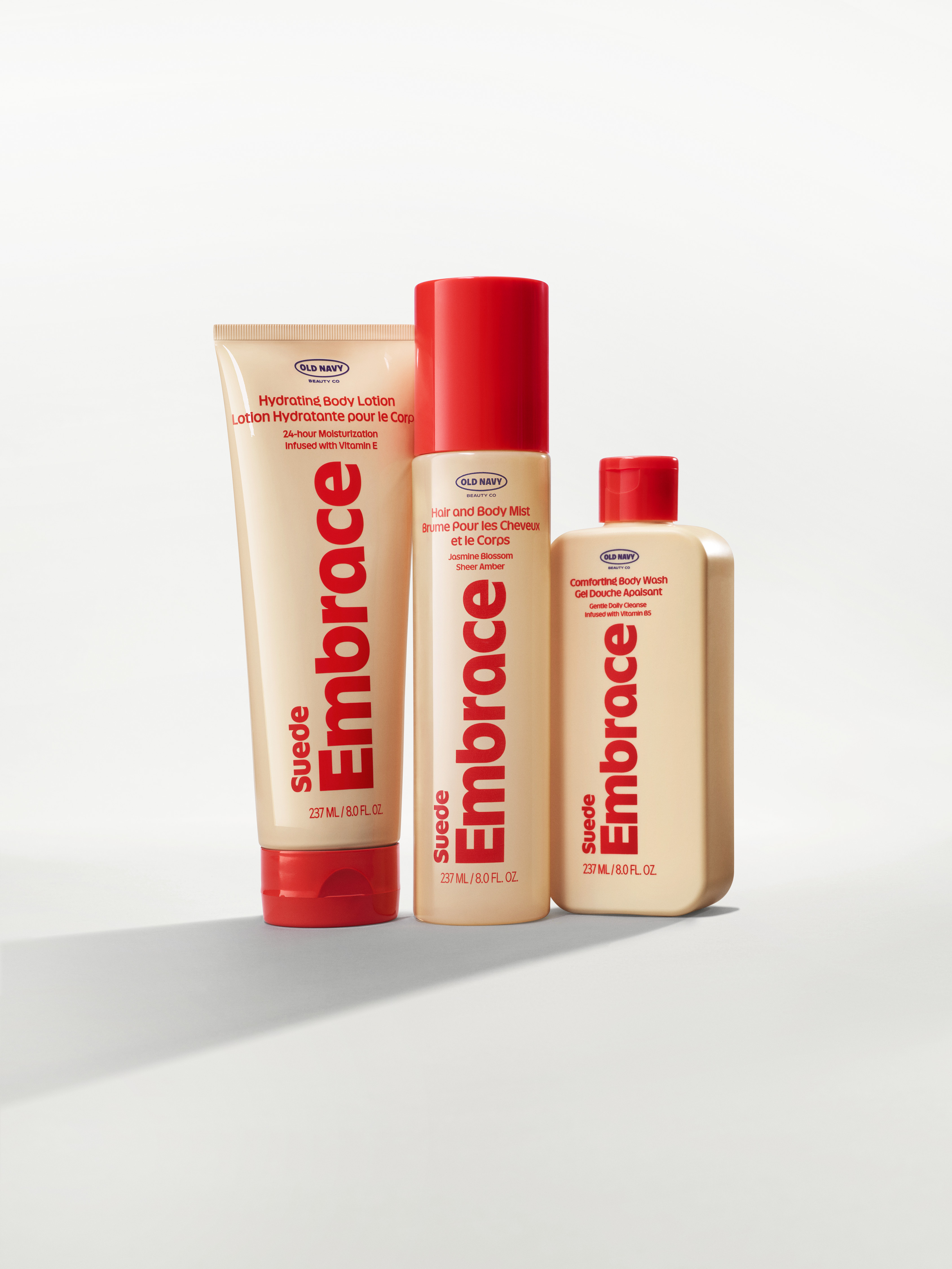 Old Navy Beauty Co.  Suede embrace fragrance set