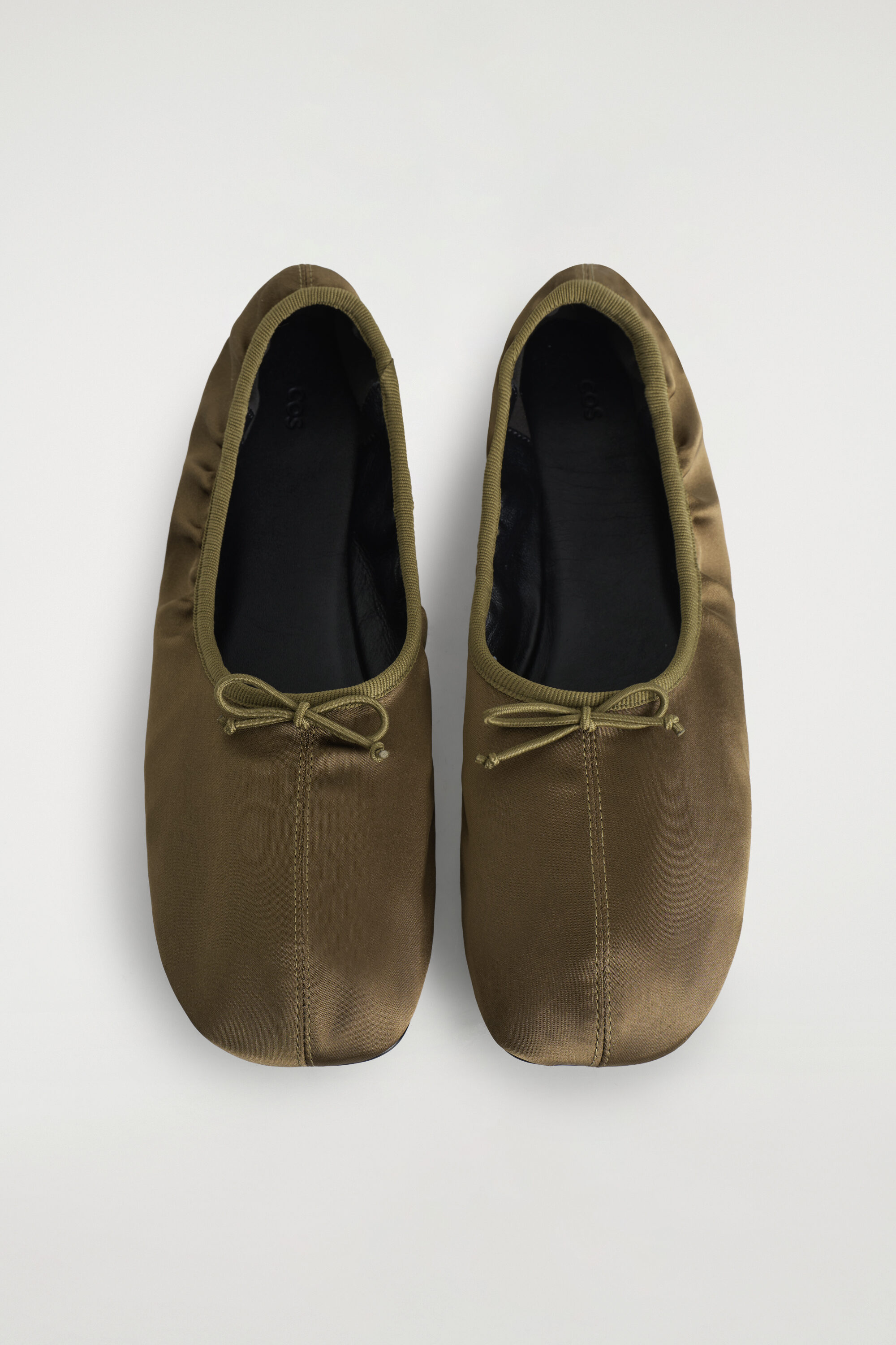 Satin Ballet Flats