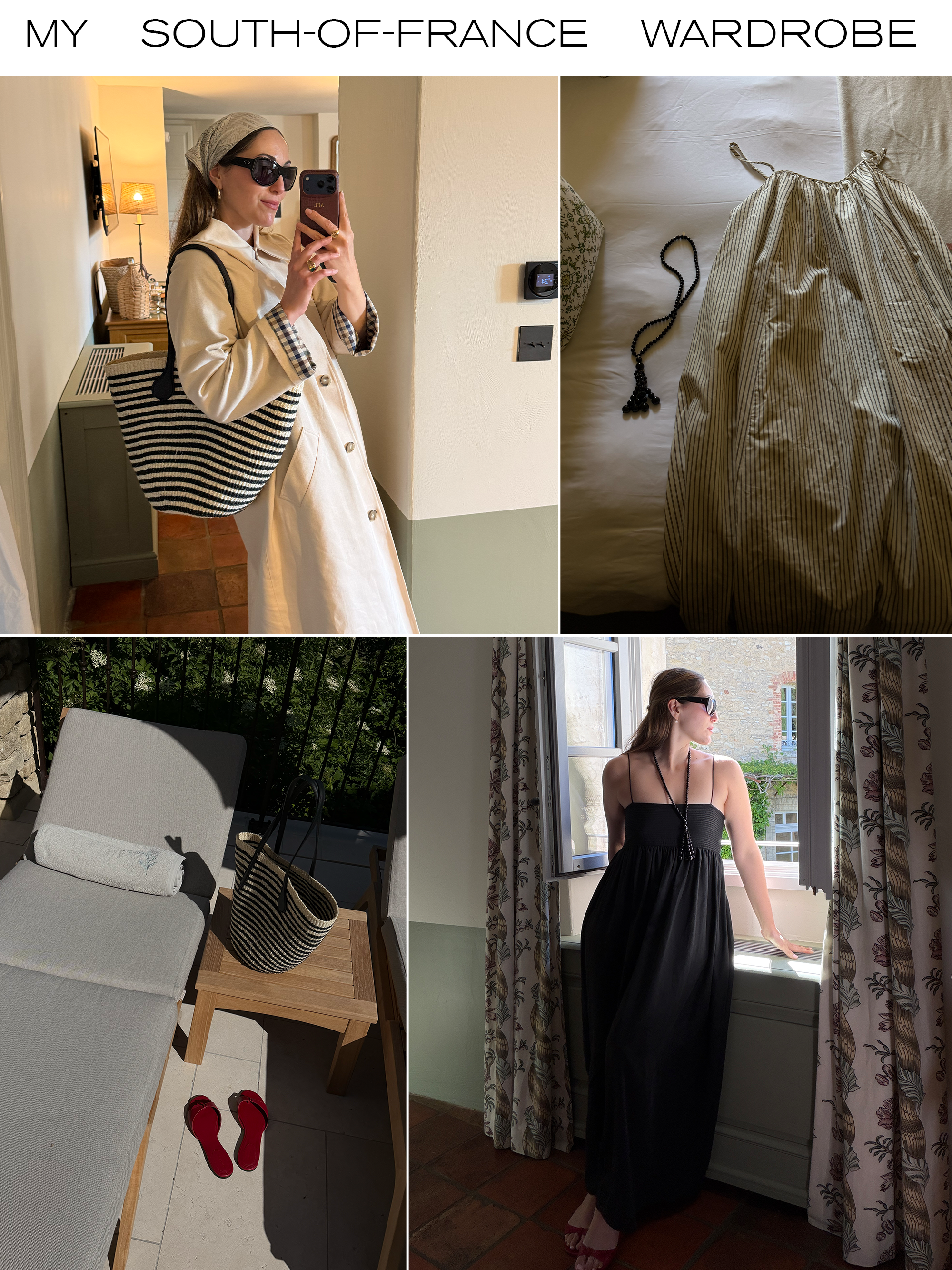 a collage of hotel images of Crillon Le Brave