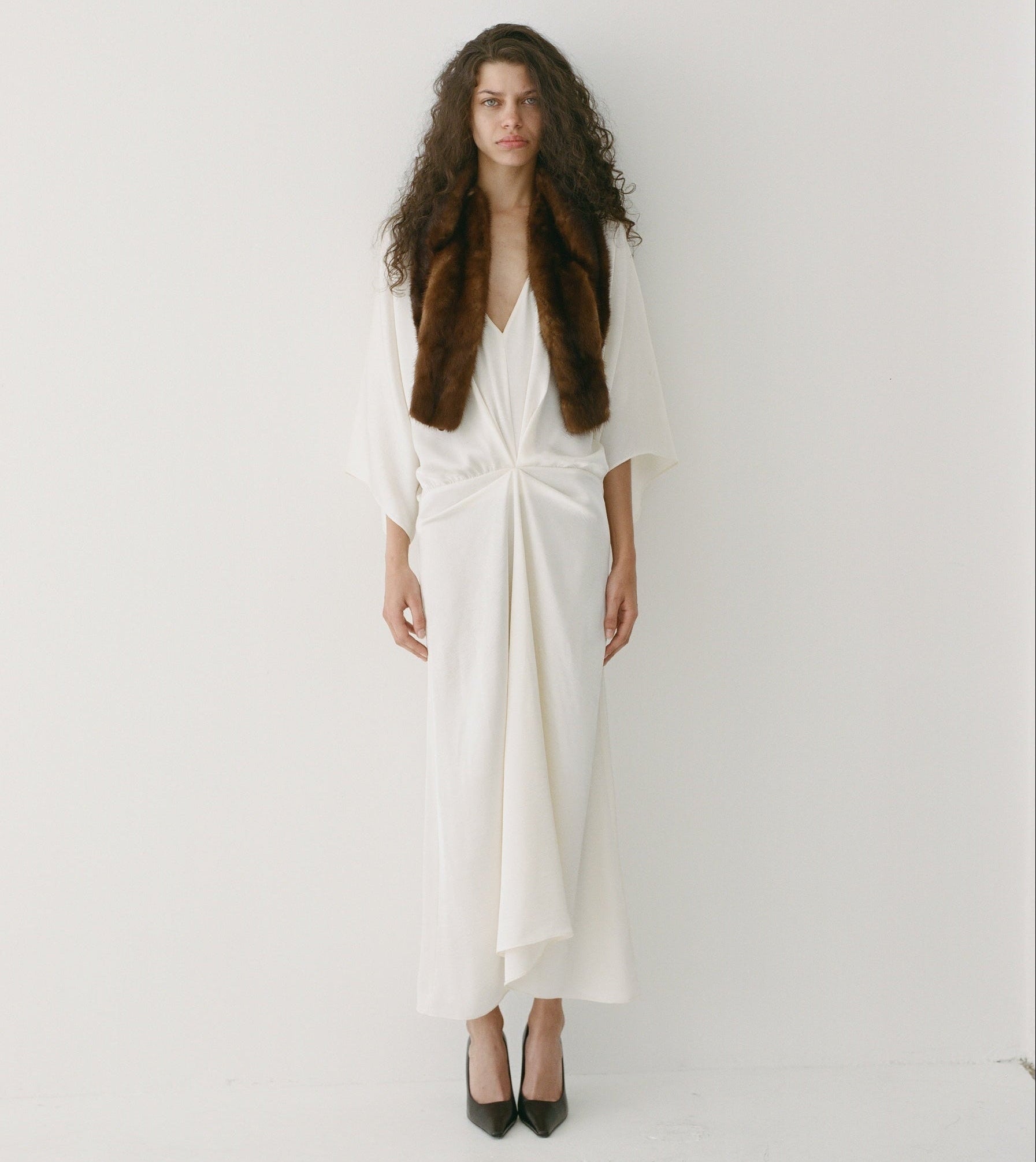Odette Dress in Cream - Xs/s