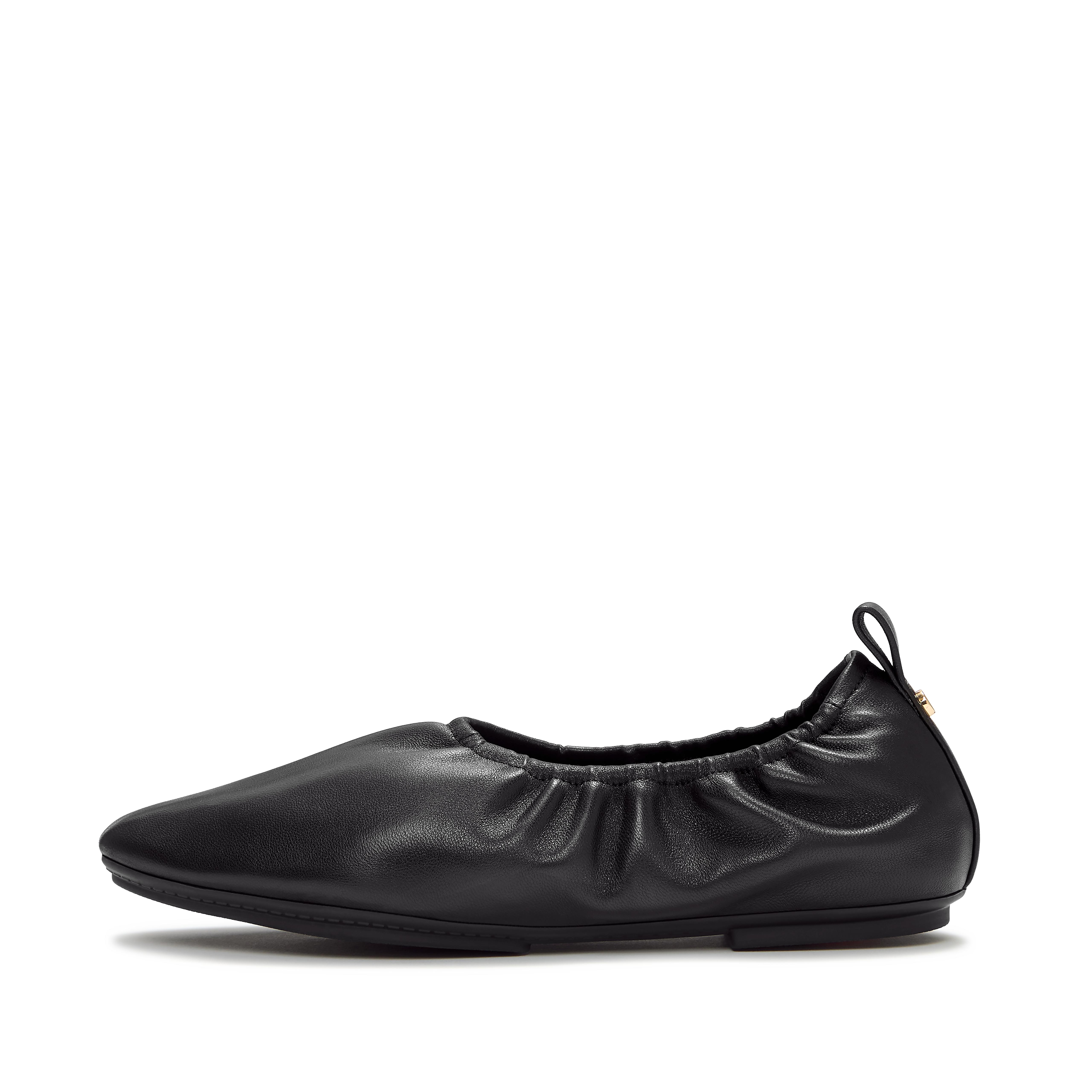 Women's Delicato Poise Leather Ballerinas | Fitflop Uk