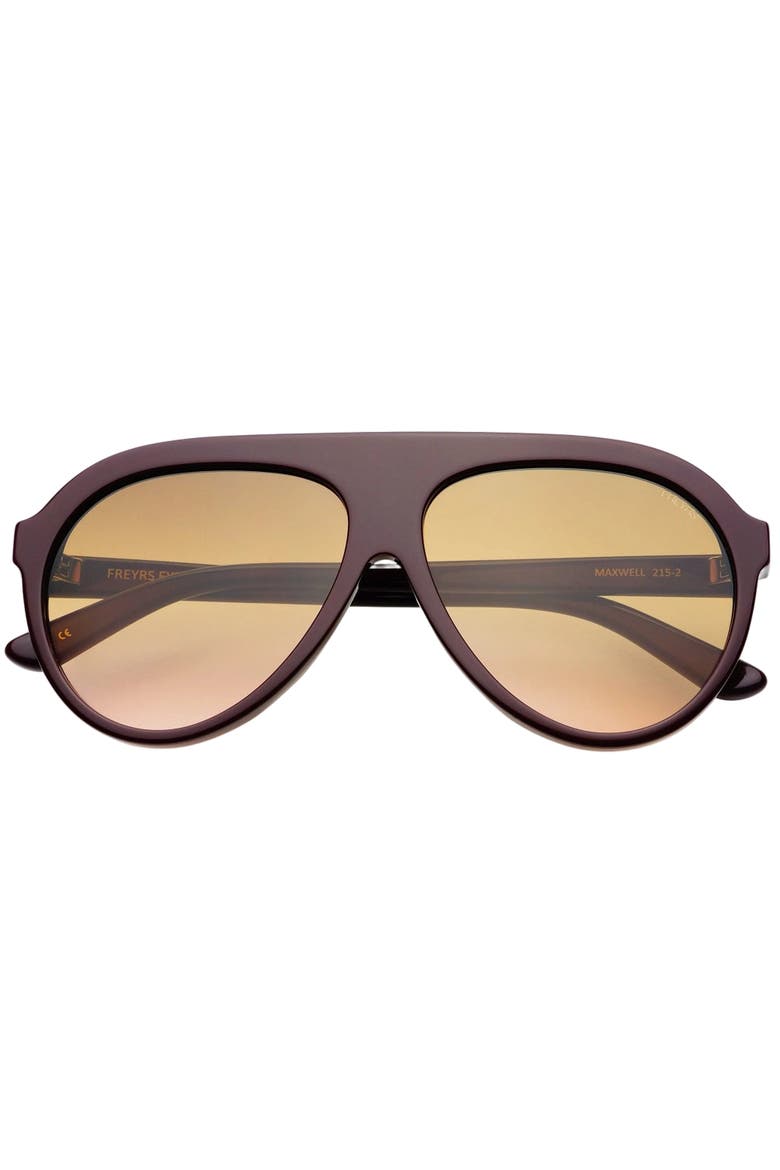 Maxwell Oversized Aviator Sunglasses