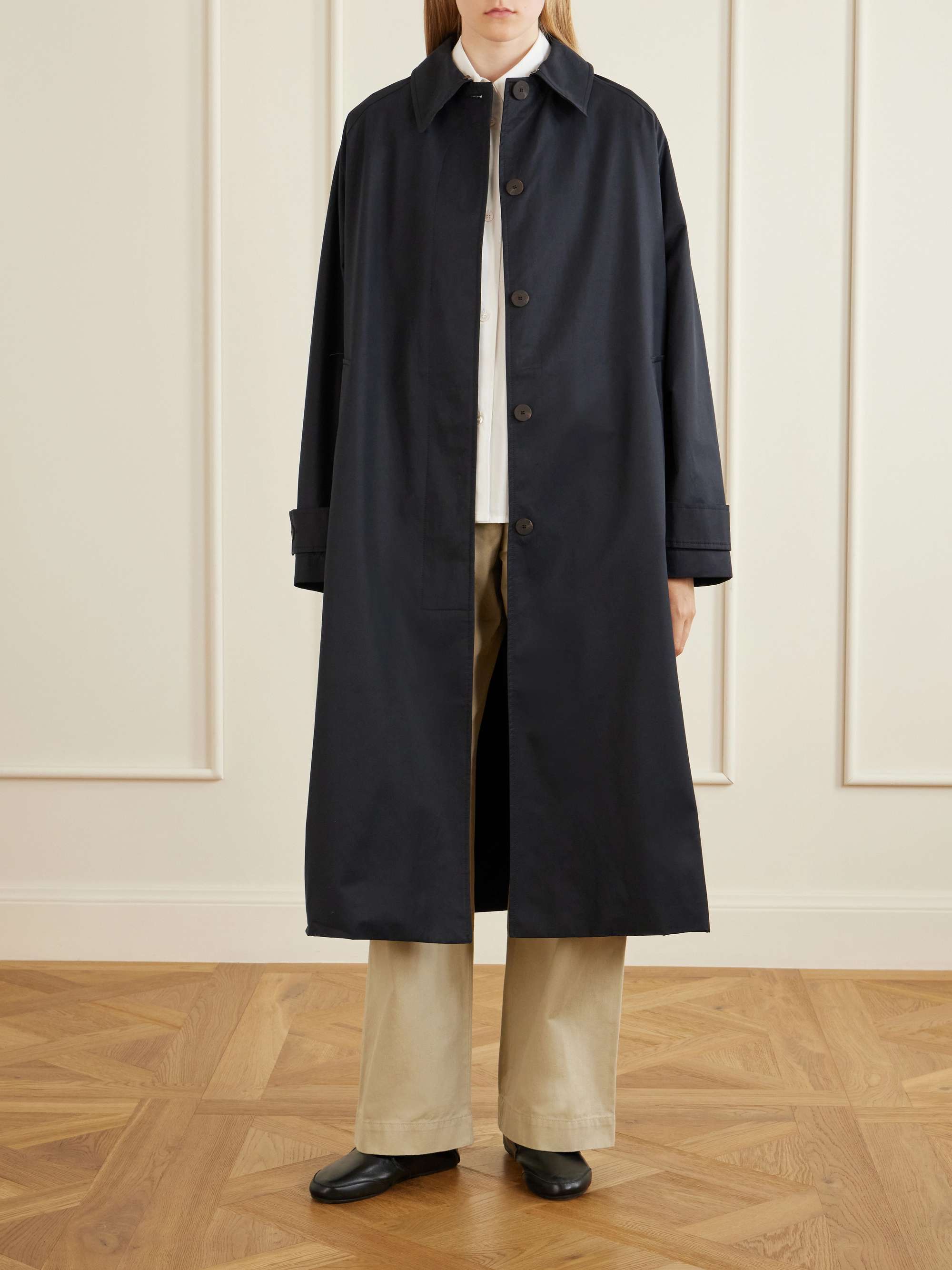 Holin Cotton-Blend Trench Coat