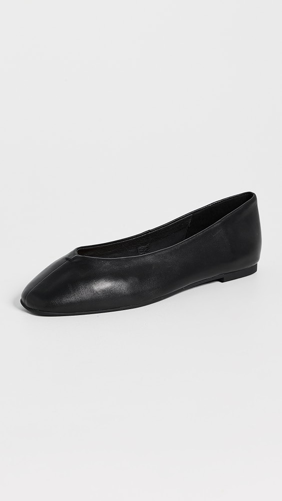 Greta Glove Flats - True Black