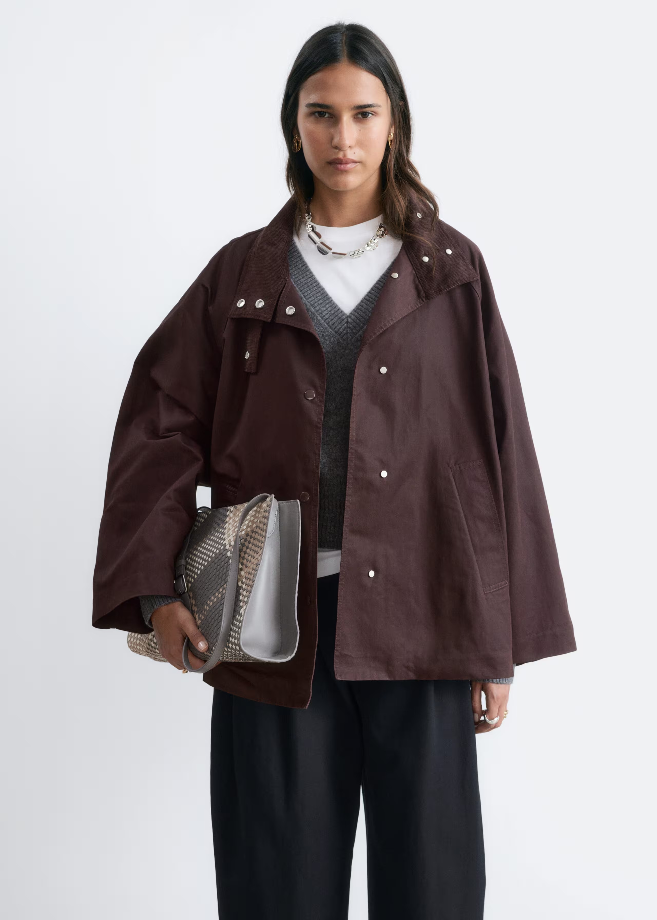 & Other Stories, Corduroy-Collar Jacket