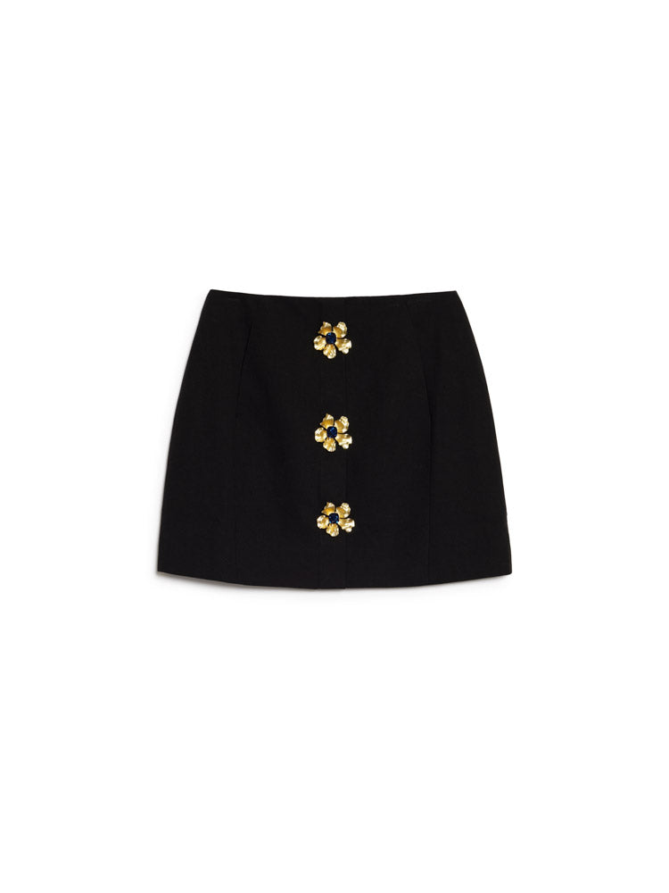 Dream Riviera Brooch Mini Skirt