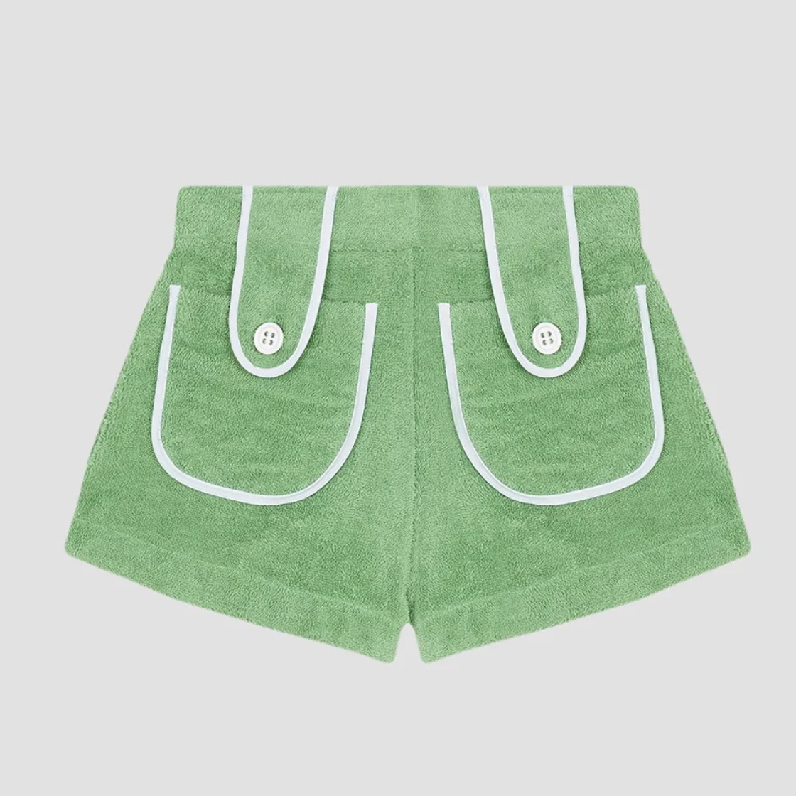 Carambola Towel Shorts Green