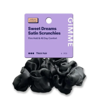 Gimme Beauty, Large Satin Scrunchies