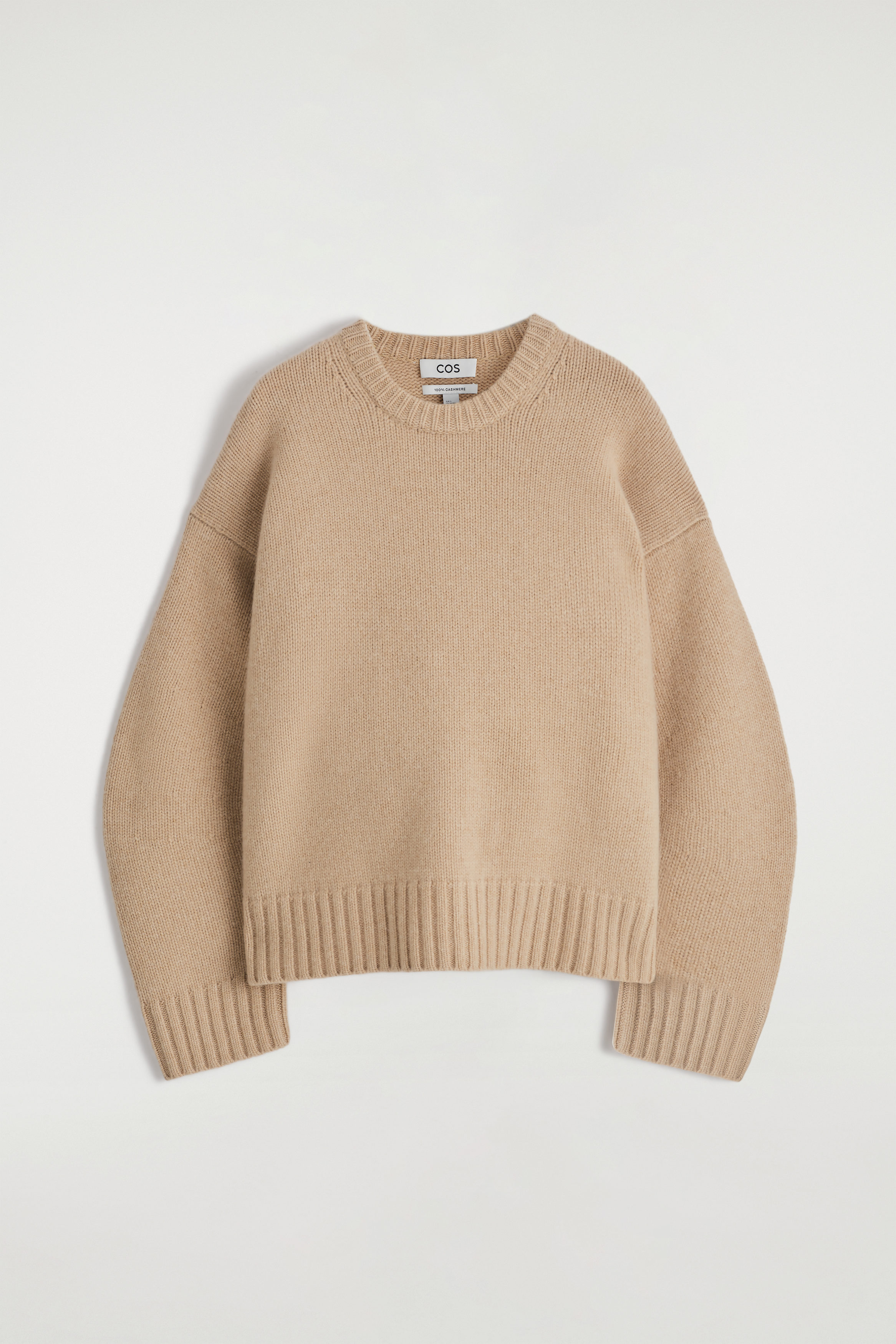 Chunky Pure Cashmere Crew-Neck Sweater