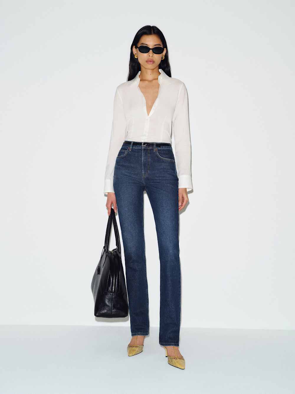 Donny Stretch High Rise Slim Jeans