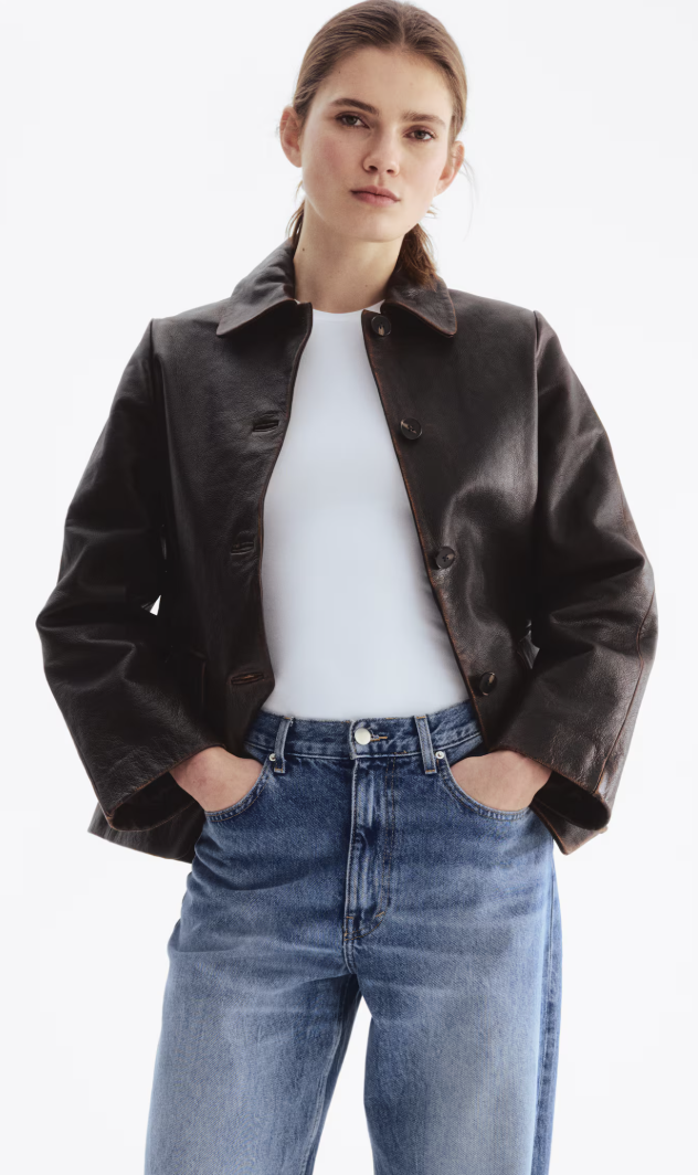 H&M , Leather Jacket