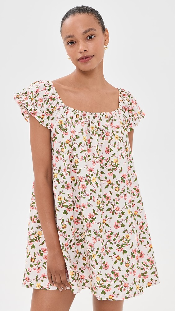 The Ophelia Mini Dress - Vintage Floral