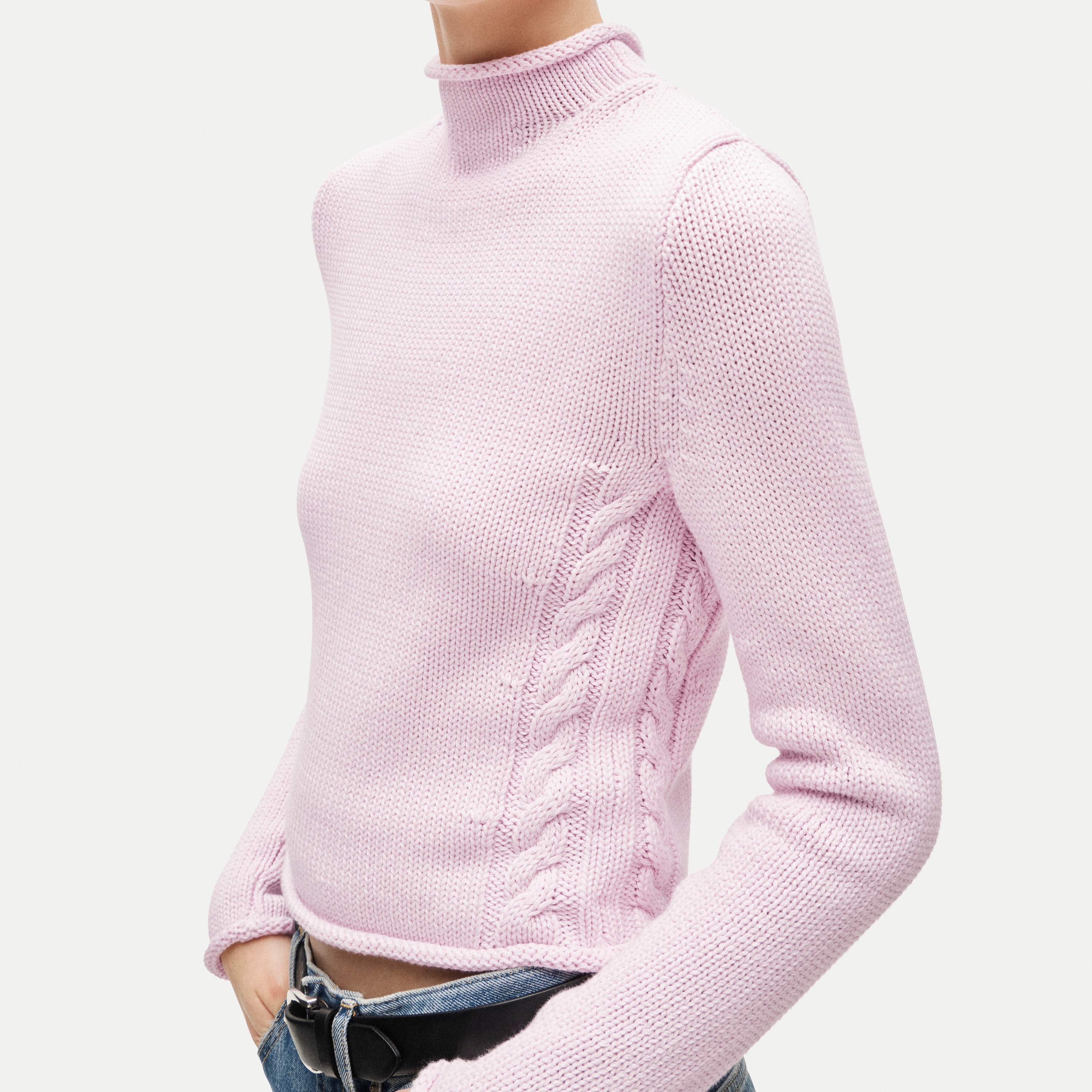 Rollneck&trade; Reversible Cardigan